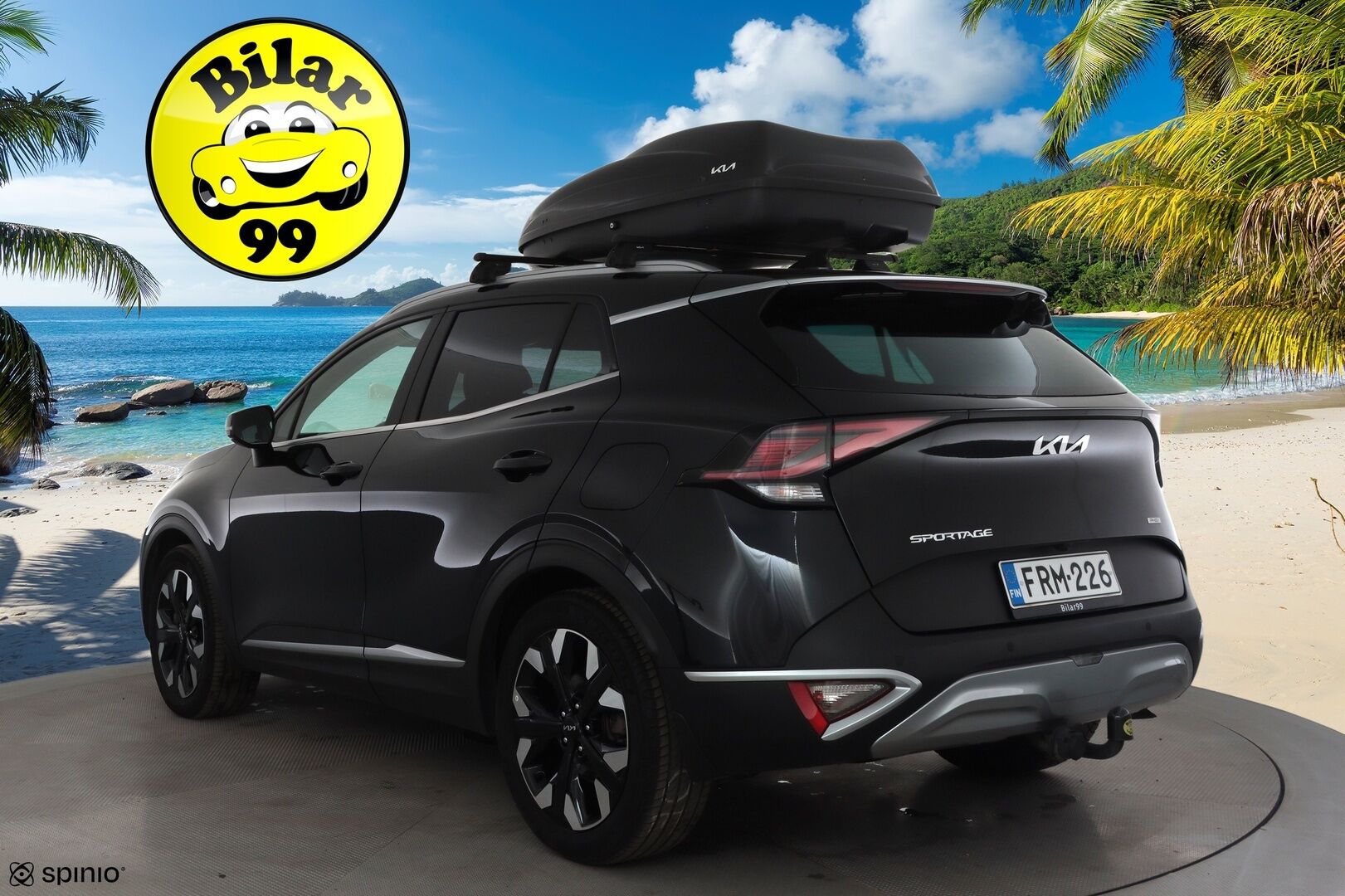 Kia Sportage 2023 1.6 T-GDI AWD Plug-in Hybrid EX AT 265hv Premium * ACC / P.kamera / LED / Navi / Koukku / KeylessGo / Sähköpenkit * - 1.Om Suomi-auto / Akku kuntotarkastettu SoH 98,4% / Kahdet renkaat aluvanteilla 