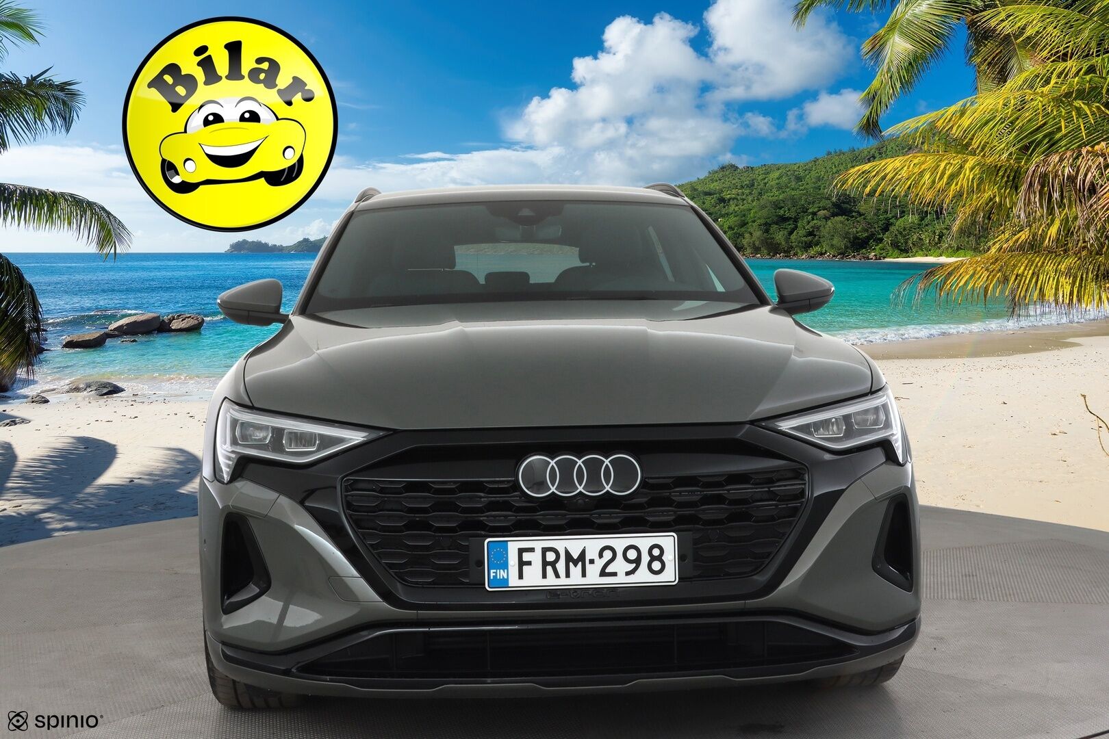 Audi Q8 e-tron 2024 Sportback 55 e-tron quattro - | ACC | Koukku | Matrix | Muistipenkki | Nahka-alcantara sporttipenkit | P.kamera | Keyless | Audi Sound System | 1-om suomiauto | 2x renkaat aluin | 