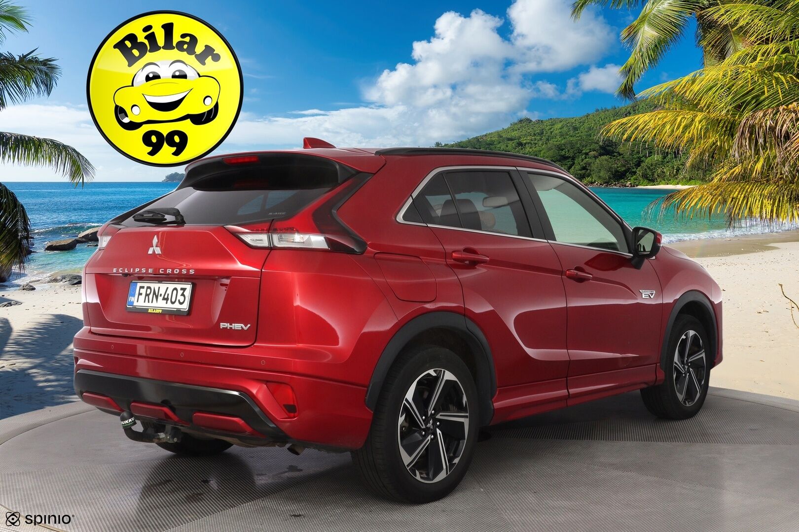 Mitsubishi Eclipse Cross 2022 2.4 PHEV Intense 4WD *Acc / 360 Kamera / Koukku / Keyless / Bliss / Nav / Ratinlämmitin* - Kahdet vanteet / Merkkihuollettu / Viimeisin huolto 48tkm 