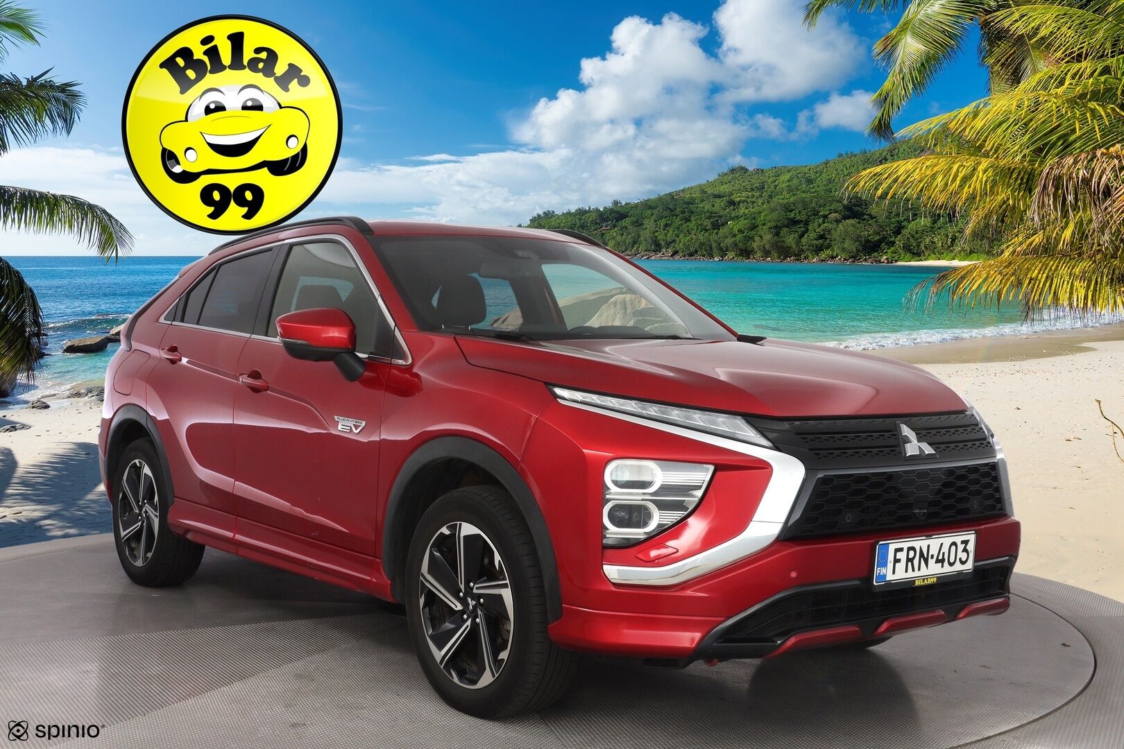 Mitsubishi Eclipse Cross 2022 2.4 PHEV Intense 4WD *Acc / 360 Kamera / Koukku / Keyless / Bliss / Nav / Ratinlämmitin* - Kahdet vanteet / Merkkihuollettu / Viimeisin huolto 48tkm 