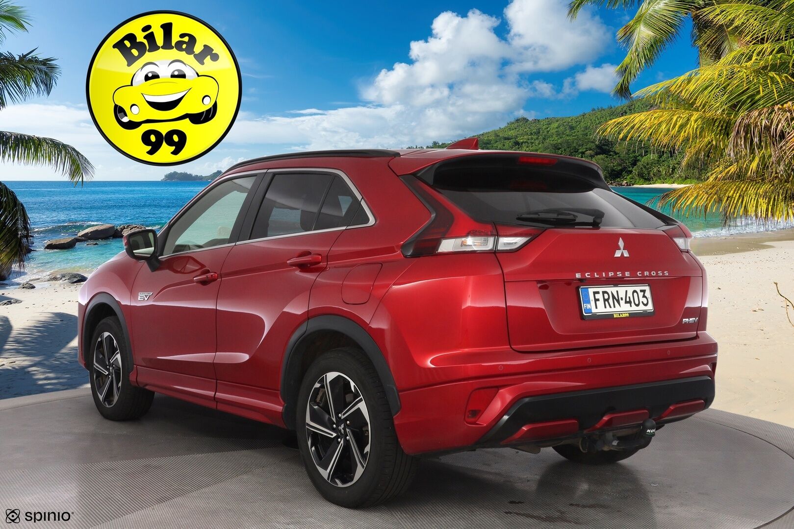 Mitsubishi Eclipse Cross 2022 2.4 PHEV Intense 4WD *Acc / 360 Kamera / Koukku / Keyless / Bliss / Nav / Ratinlämmitin* - Kahdet vanteet / Merkkihuollettu / Viimeisin huolto 48tkm 