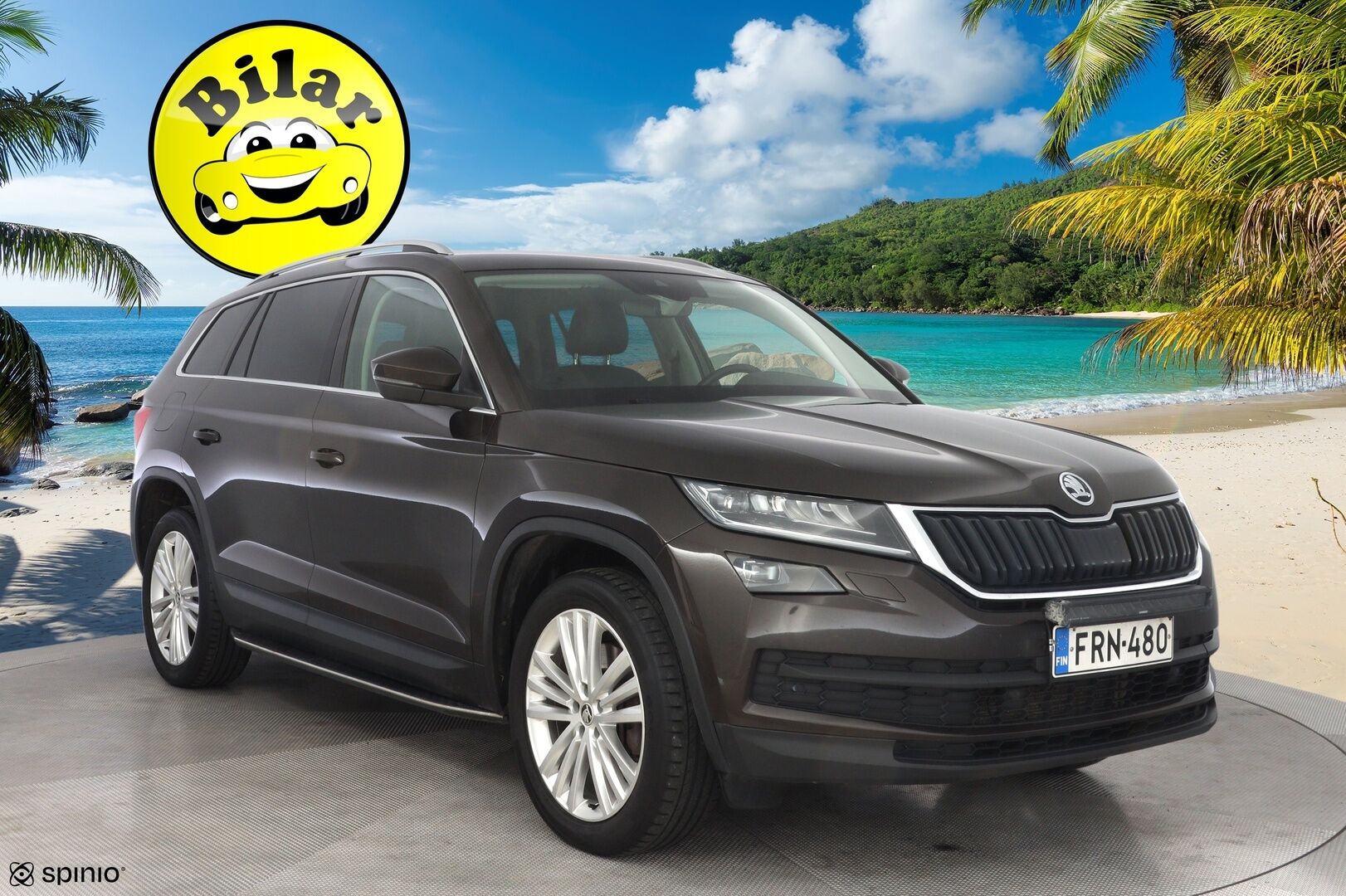 Skoda Kodiaq 2019 2,0 TDI 190 4x4 Style DSG Autom. - Juuri saapunut | 7-paikkanen | Huippuvarustelu | 2 x vanteet