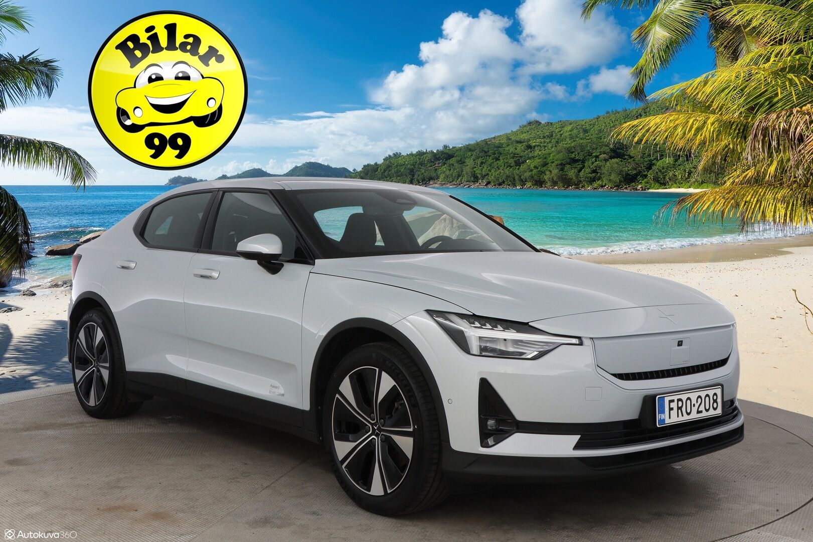 Polestar 2 2024 Long Range Single Motor Pilot & Plus Pack, 220kW, 82kWh - 3,99 % KORKOTARJOUS TÄHÄN AUTOON - 3,99 % KORKOTARJOUS TÄHÄN AUTOON - Lämpöpumppu / Pilot&Plus / Vetokoukku / Harman & Kardon / Pixel-LED / Panoraama / 360-Kamera / Suomiauto!
