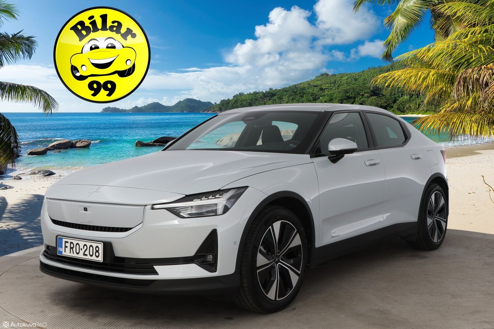 Polestar 2 2024 Long Range Single Motor Pilot & Plus Pack, 220kW, 82kWh - 3,99 % KORKOTARJOUS TÄHÄN AUTOON - 3,99 % KORKOTARJOUS TÄHÄN AUTOON - Lämpöpumppu / Pilot&Plus / Vetokoukku / Harman & Kardon / Pixel-LED / Panoraama / 360-Kamera / Suomiauto!