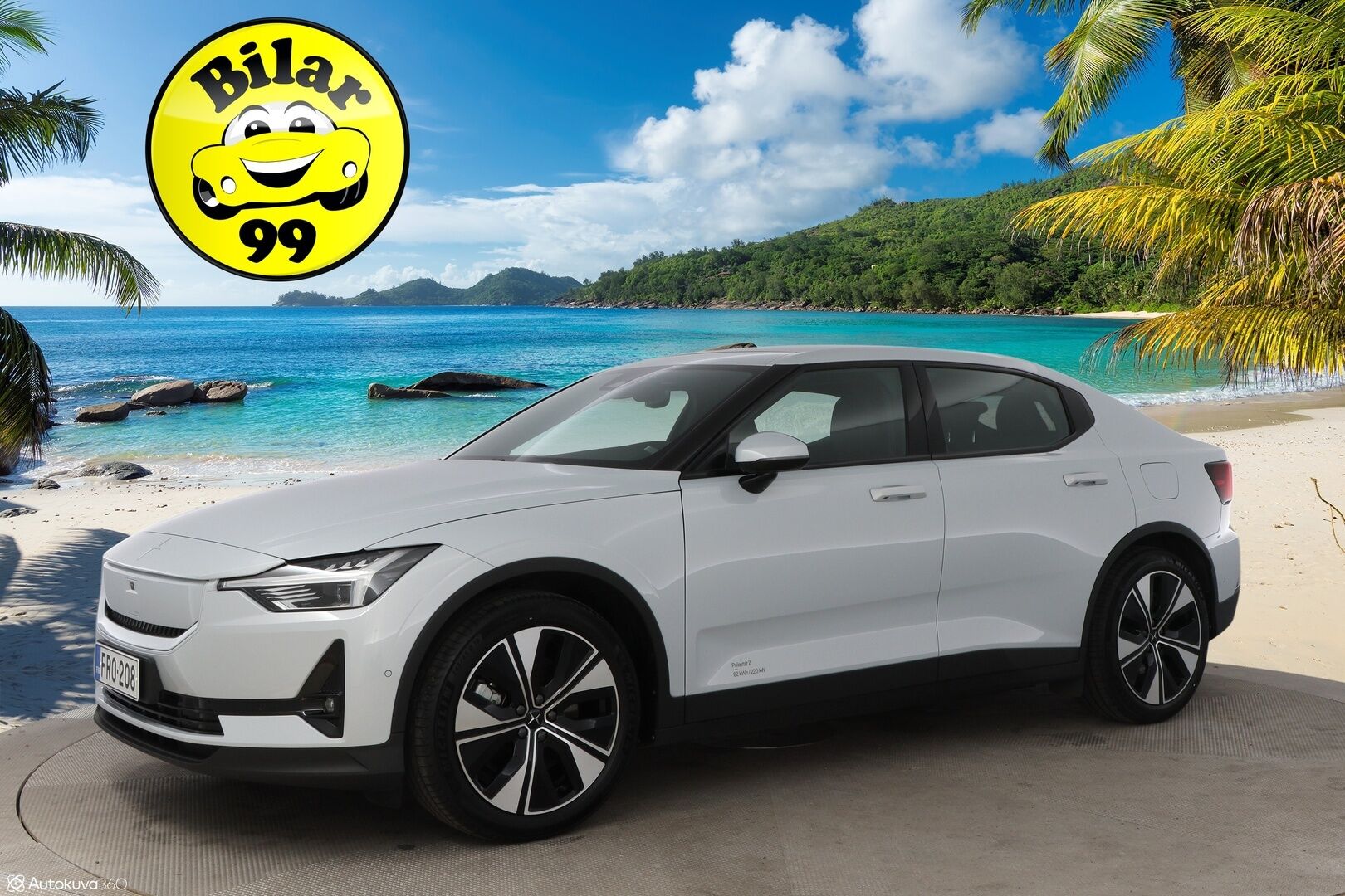 Polestar 2 2024 Long Range Single Motor Pilot & Plus Pack, 220kW, 82kWh - 3,99 % KORKOTARJOUS TÄHÄN AUTOON - 3,99 % KORKOTARJOUS TÄHÄN AUTOON - Lämpöpumppu / Pilot&Plus / Vetokoukku / Harman & Kardon / Pixel-LED / Panoraama / 360-Kamera / Suomiauto!