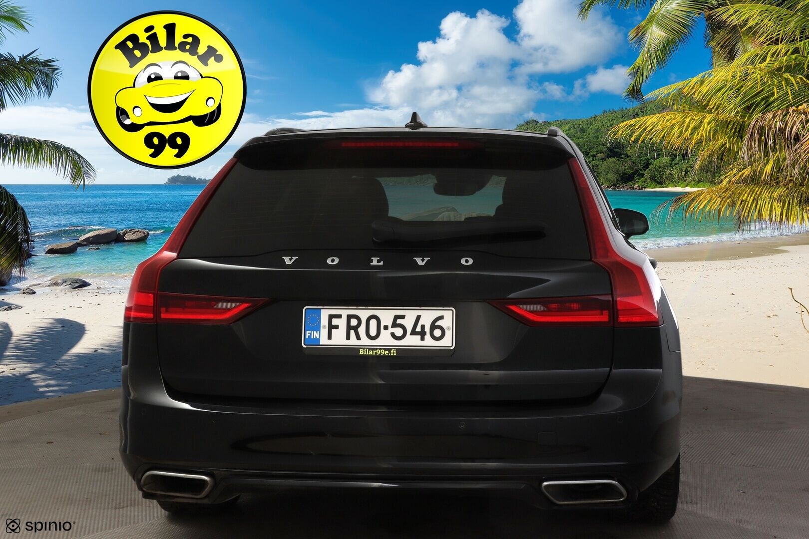 Volvo V90 2020 T8 TwE AWD R-Design aut * Adapt.Cruise / VOC / Ratin lämmitys / Koukku * - Merkkihuollettu / Webasto / 2x hyvät renkaat