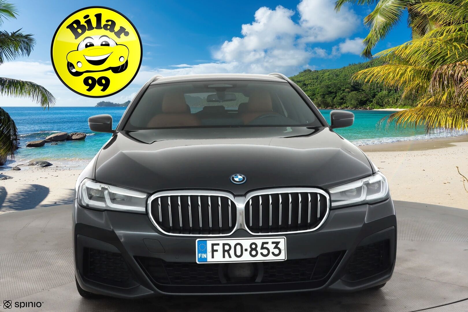 BMW 530 2023 G31 Touring 530e xDrive A Charged Edition M Sport * ACC / Adapt.LED / P.Kamera / Koukku / HiFi / Navi / Comfort Access * - 1-om Suomi-auto / Akku kuntotarkastettu SoH 91,2% / Kahdet renkaat aluvanteilla / 2x Latauskaapelit