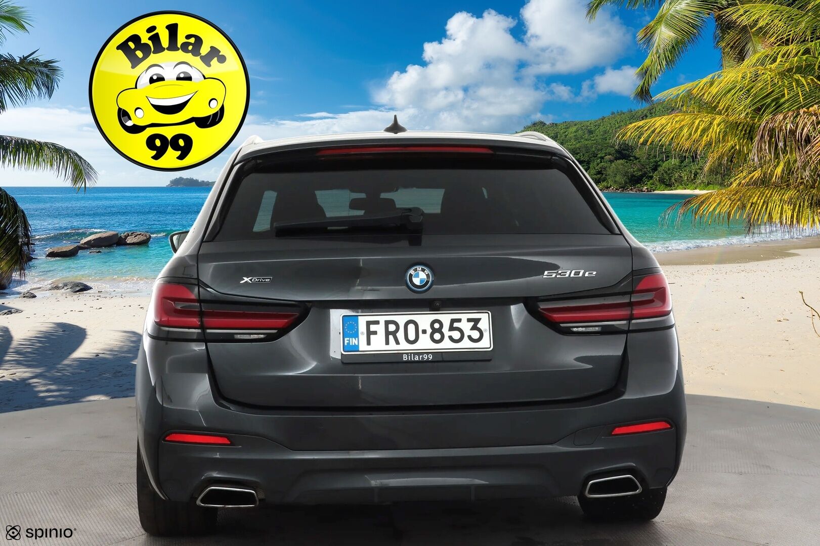 BMW 530 2023 G31 Touring 530e xDrive A Charged Edition M Sport * ACC / Nahkasiusta / Sporttipenkit / Koukku / P.Kamera / Hifi / LED * - 1-om Suomi-auto / Akku kuntotarkastettu SoH 91,2% / Kahdet renkaat aluvanteilla / 2x Latauskaapelit - HULLUT AVAJAISHULINAT KORKOTARJOUS 3,29 %