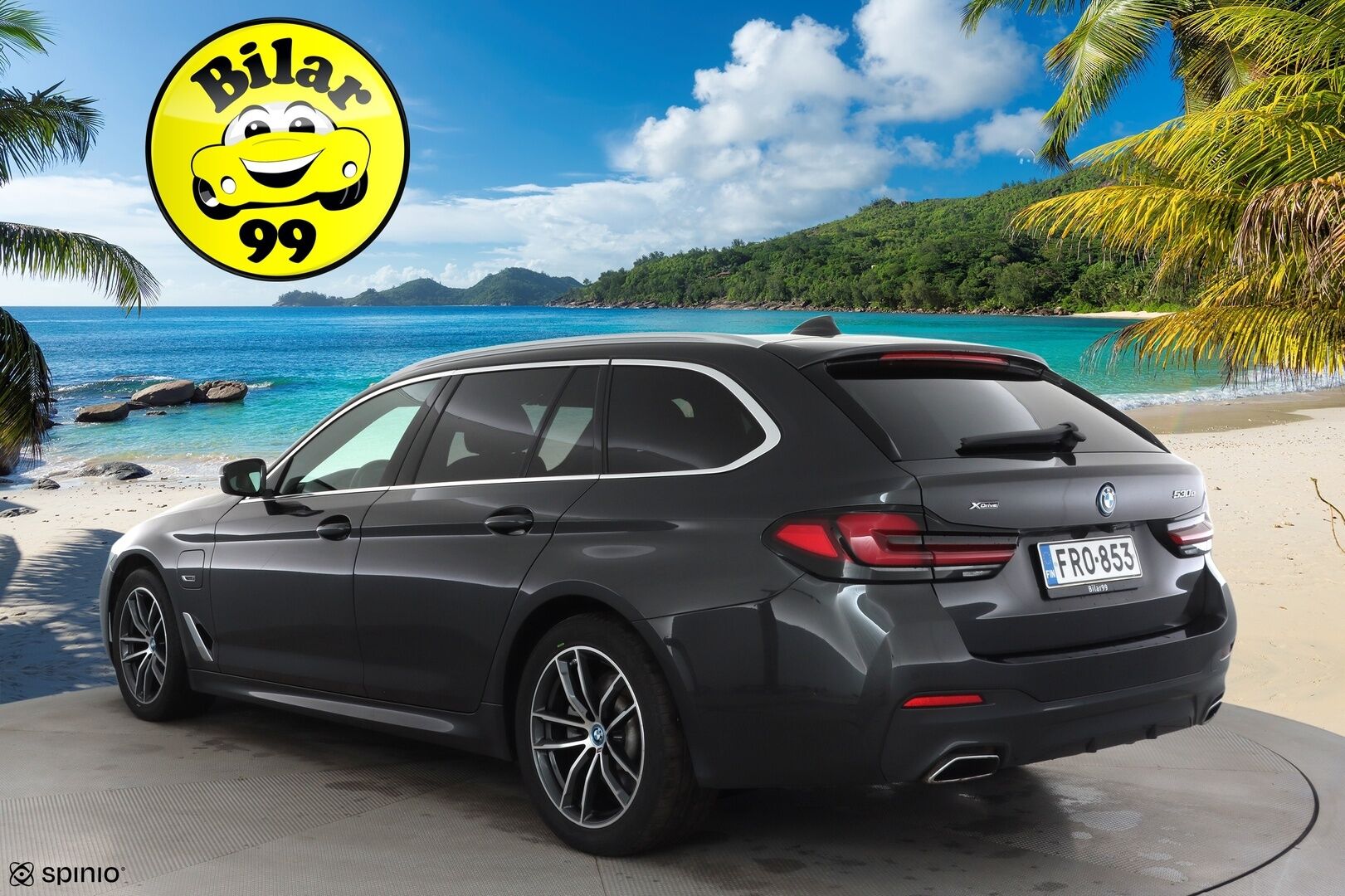 BMW 530 2023 G31 Touring 530e xDrive A Charged Edition M Sport * ACC / Nahkasiusta / Sporttipenkit / Koukku / P.Kamera / Hifi / LED * - 1-om Suomi-auto / Akku kuntotarkastettu SoH 91,2% / Kahdet renkaat aluvanteilla / 2x Latauskaapelit - HULLUT AVAJAISHULINAT KORKOTARJOUS 3,29 %