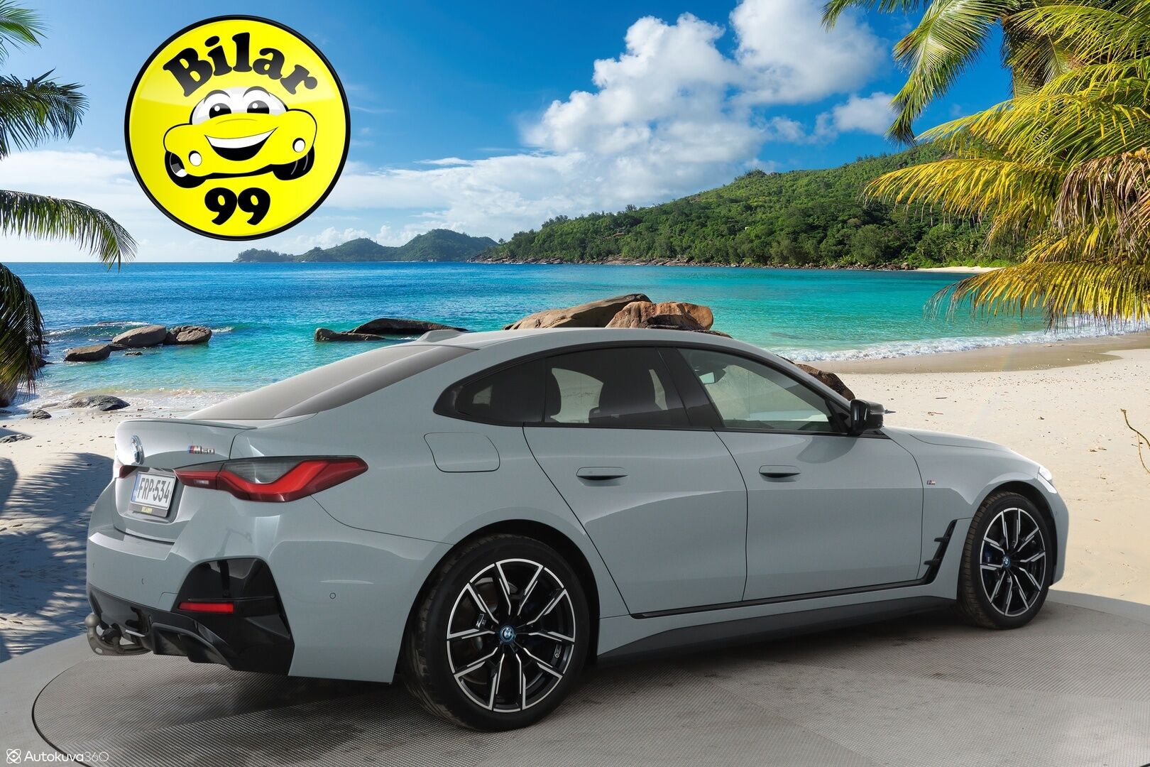 BMW i4 M50 2023 M-Sport LCi ** Shadowline / Laser LED / HarmanKardon / 360° Kamera / Koukku / Adapt. vakkari / Muistipenkki / Apple&Android ** - 2,99 % KORKOTARJOUS TÄHÄN AUTOON - Navi / Kaistavahti / KeylessGo / 2x Renkaat
