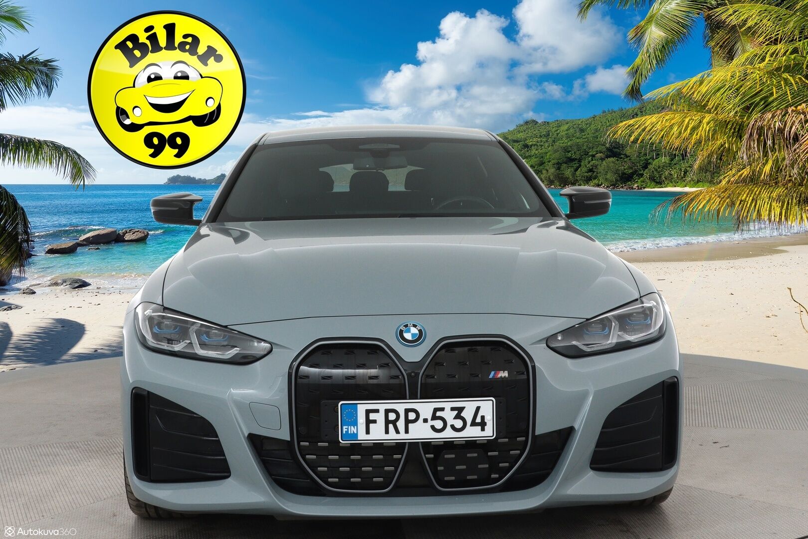 BMW i4 M50 2023 M-Sport LCi ** Shadowline / Laser LED / HarmanKardon / 360° Kamera / Koukku / Adapt. vakkari / Muistipenkki / Apple&Android ** - 2,99 % KORKOTARJOUS TÄHÄN AUTOON - Navi / Kaistavahti / KeylessGo / 2x Renkaat
