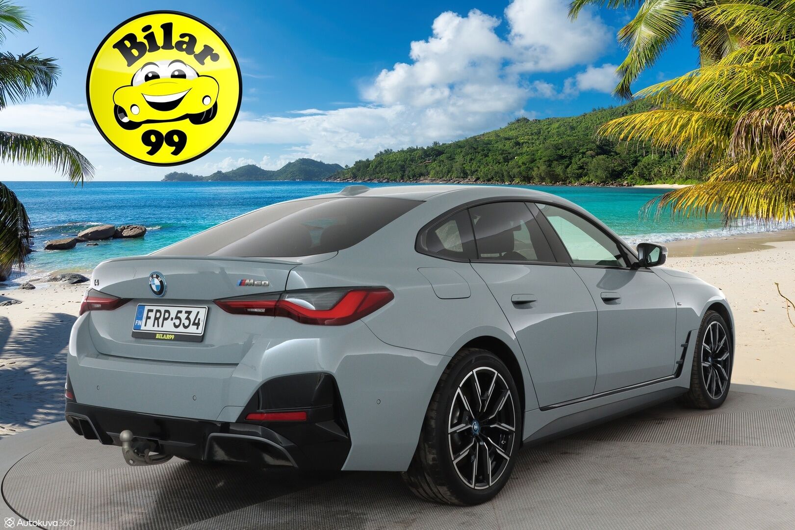 BMW i4 M50 2023 M-Sport LCi ** Shadowline / Laser LED / HarmanKardon / 360° Kamera / Koukku / Adapt. vakkari / Muistipenkki / Apple&Android ** - 2,99 % KORKOTARJOUS TÄHÄN AUTOON - Navi / Kaistavahti / KeylessGo / 2x Renkaat
