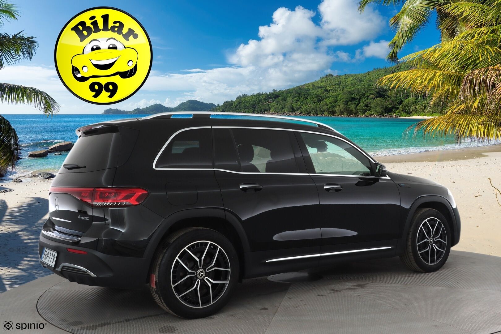 Mercedes-Benz EQB 2022 350 4MATIC Business AMG 7P * Distronic+ / Muistipenkit / HUD / Widescreen / LED High Performance / Sporttipenkit / 360-Kamera * - Kahdet Renkaat / Koti & Kauppalaturi - HULLUT AVAJAISHULINAT KORKOTARJOUS 3,29 %