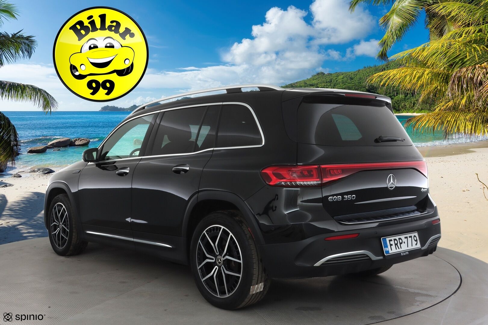 Mercedes-Benz EQB 2022 350 4MATIC Business AMG 7P * Distronic+ / Muistipenkit / HUD / Widescreen / LED High Performance / Sporttipenkit / 360-Kamera * - Kahdet Renkaat / Koti & Kauppalaturi - HULLUT AVAJAISHULINAT KORKOTARJOUS 3,29 %