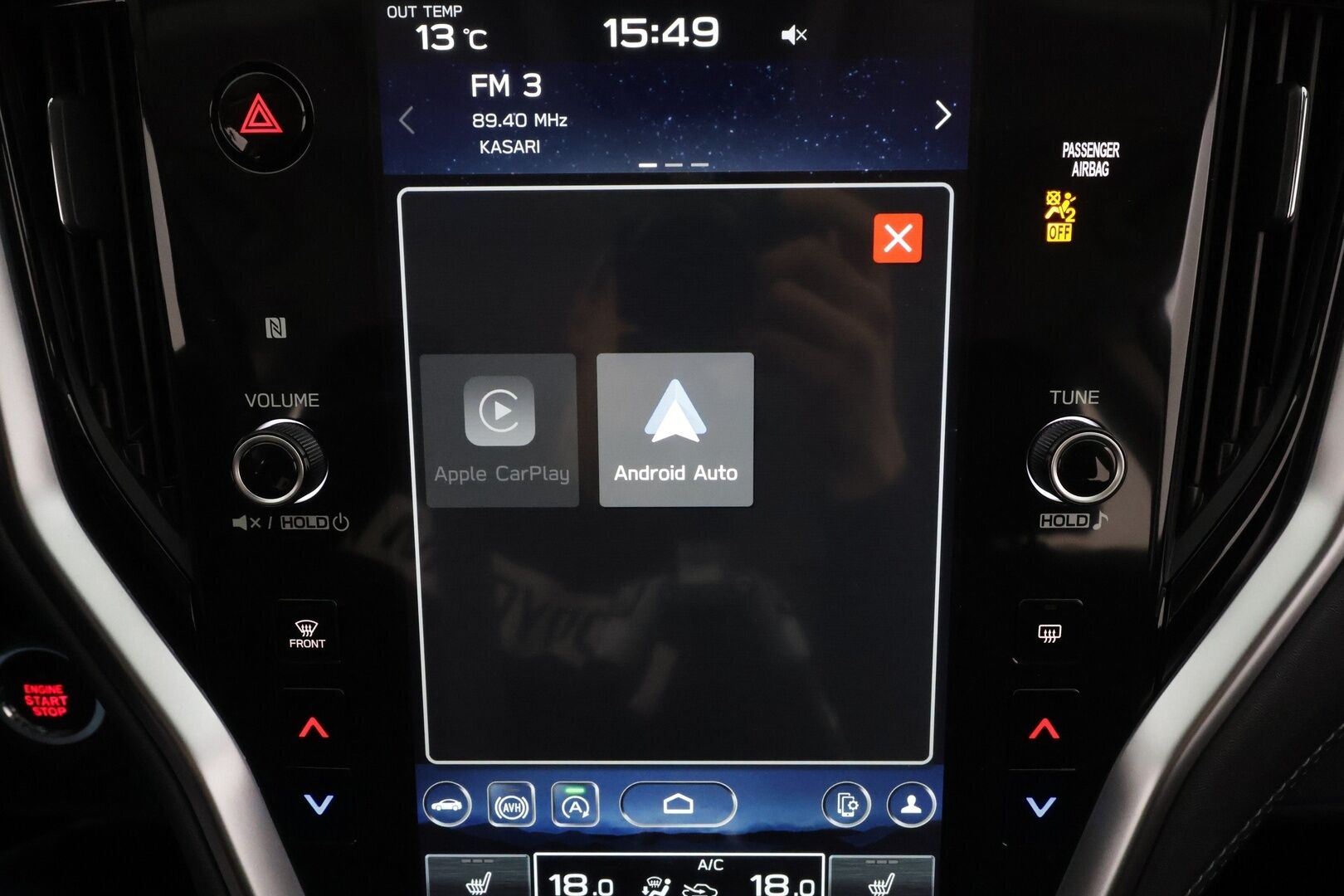 Subaru Outback 2024 2,5i Adventure CVT * Webasto / Koukku / ACC / Matrix / P.Kamera / Kaistavahti / Sähköpenkit * - 1-om Suomi-auto / Kahdet renkaat aluvanteilla