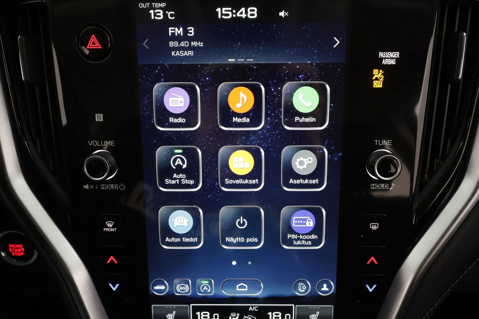 Subaru Outback 2024 2,5i Adventure CVT * Webasto / Koukku / ACC / Matrix / P.Kamera / Kaistavahti / Sähköpenkit * - 1-om Suomi-auto / Kahdet renkaat aluvanteilla