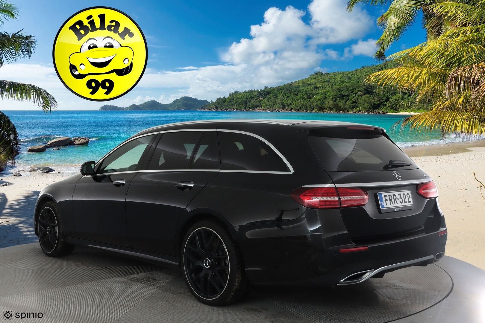 Mercedes-Benz E 2021 300 de 4MATIC T A EQ Power AMG * 360° / Widescreen / Koukku / Multibeam / Lisälämmitin / Navi * - Kahdet renkaat aluvanteilla