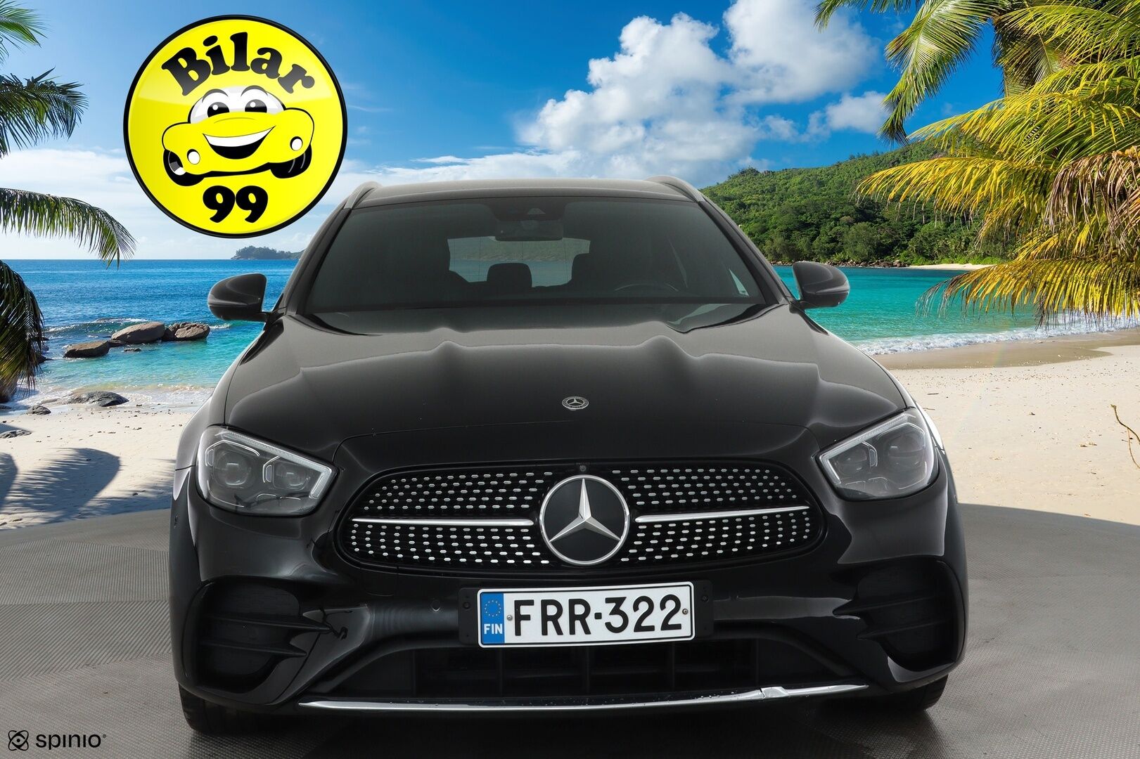 Mercedes-Benz E 2021 300 de 4MATIC T A EQ Power AMG * 360° / Widescreen / Koukku / Multibeam / Lisälämmitin / Navi * - Kahdet renkaat aluvanteilla
