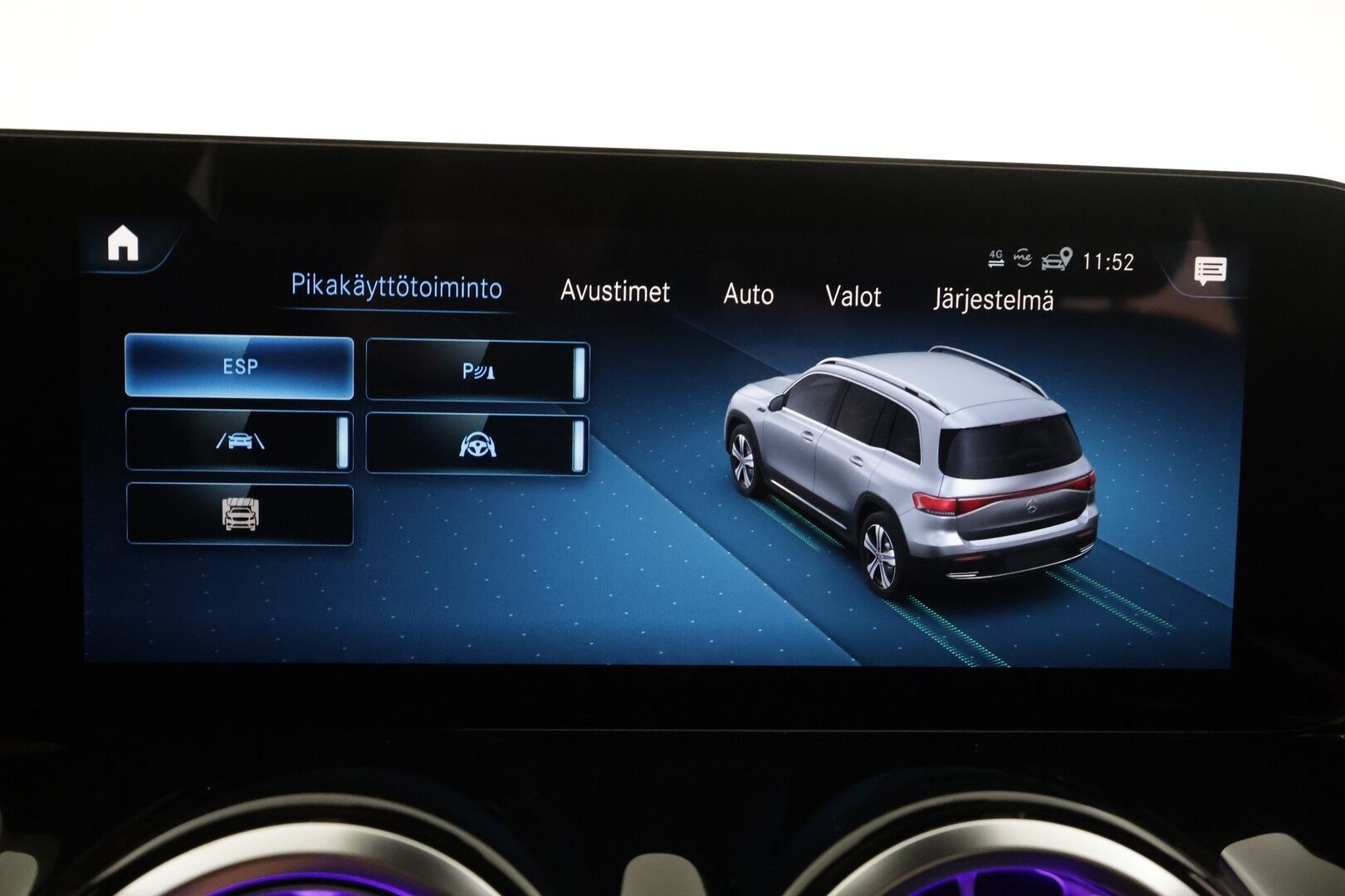 Mercedes-Benz EQB 2023 300 4MATIC Business - | Distronic+ | ILP | 360° | Panorama | Ambient light | Nahkaverhoilu | Widescreen | Keyless | Akt. kaista-avustin | BSM | Apple & Android | 2x renkaat aluin | 