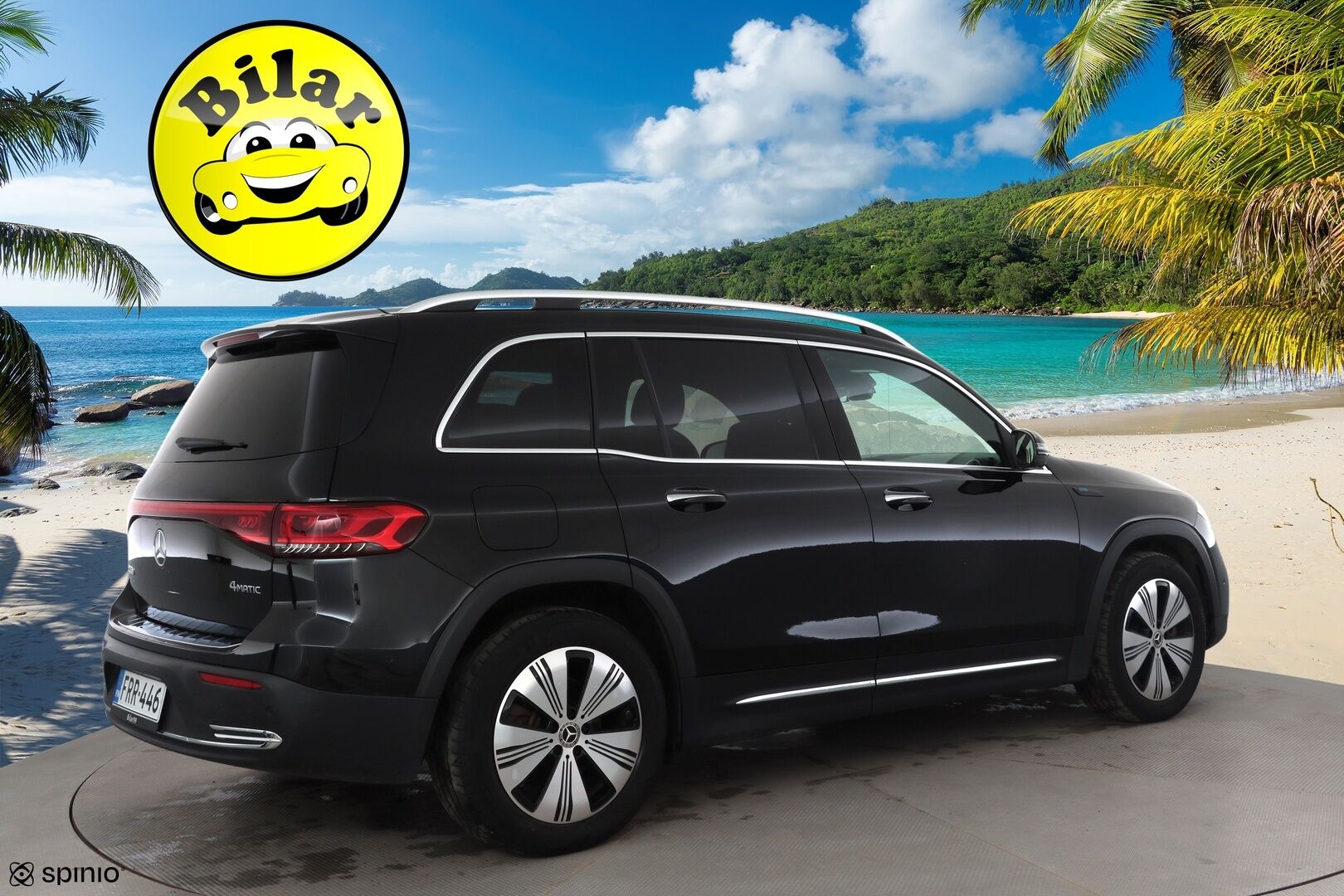 Mercedes-Benz EQB 2023 300 4MATIC Business - | Distronic+ | ILP | 360° | Panorama | Ambient light | Nahkaverhoilu | Widescreen | Keyless | Akt. kaista-avustin | BSM | Apple & Android | 2x renkaat aluin | 