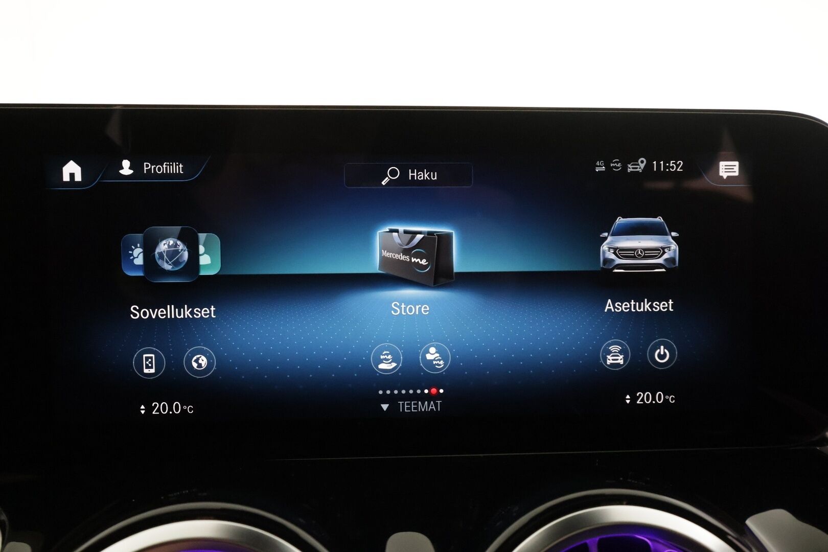 Mercedes-Benz EQB 2023 300 4MATIC Business - | Distronic+ | ILP | 360° | Panorama | Ambient light | Nahkaverhoilu | Widescreen | Keyless | Akt. kaista-avustin | BSM | Apple & Android | 2x renkaat aluin | 