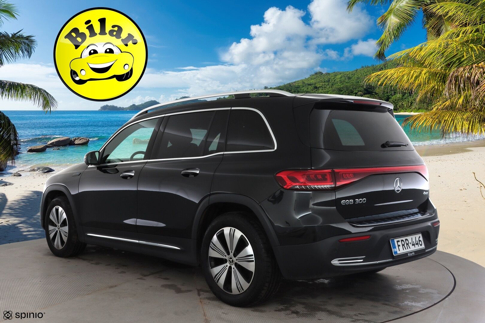 Mercedes-Benz EQB 2023 300 4MATIC Business - | Distronic+ | ILP | 360° | Panorama | Ambient light | Nahkaverhoilu | Widescreen | Keyless | Akt. kaista-avustin | BSM | Apple & Android | 2x renkaat aluin | 