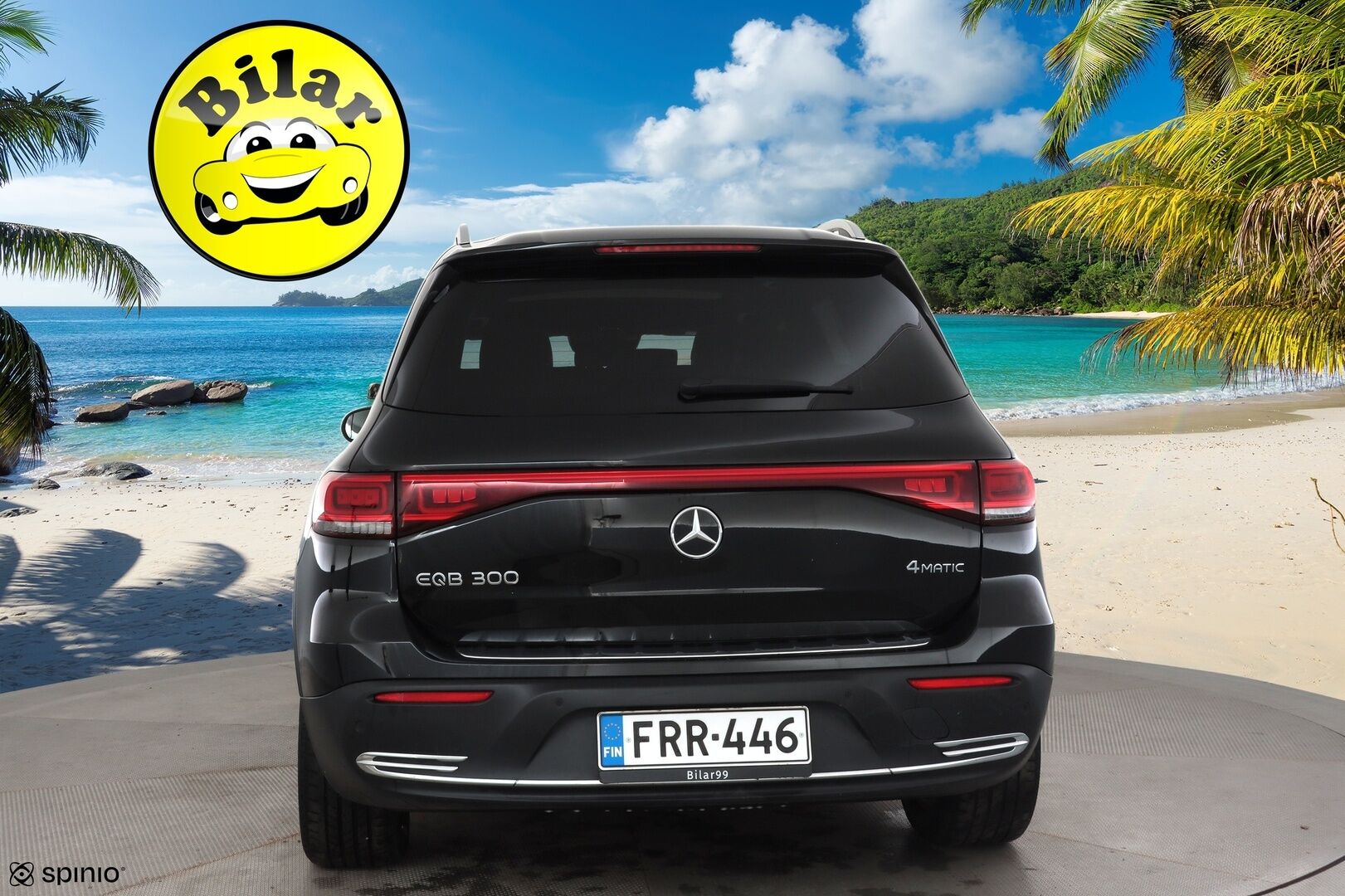 Mercedes-Benz EQB 2023 300 4MATIC Business - | Distronic+ | ILP | 360° | Panorama | Ambient light | Nahkaverhoilu | Widescreen | Keyless | Akt. kaista-avustin | BSM | Apple & Android | 2x renkaat aluin | 
