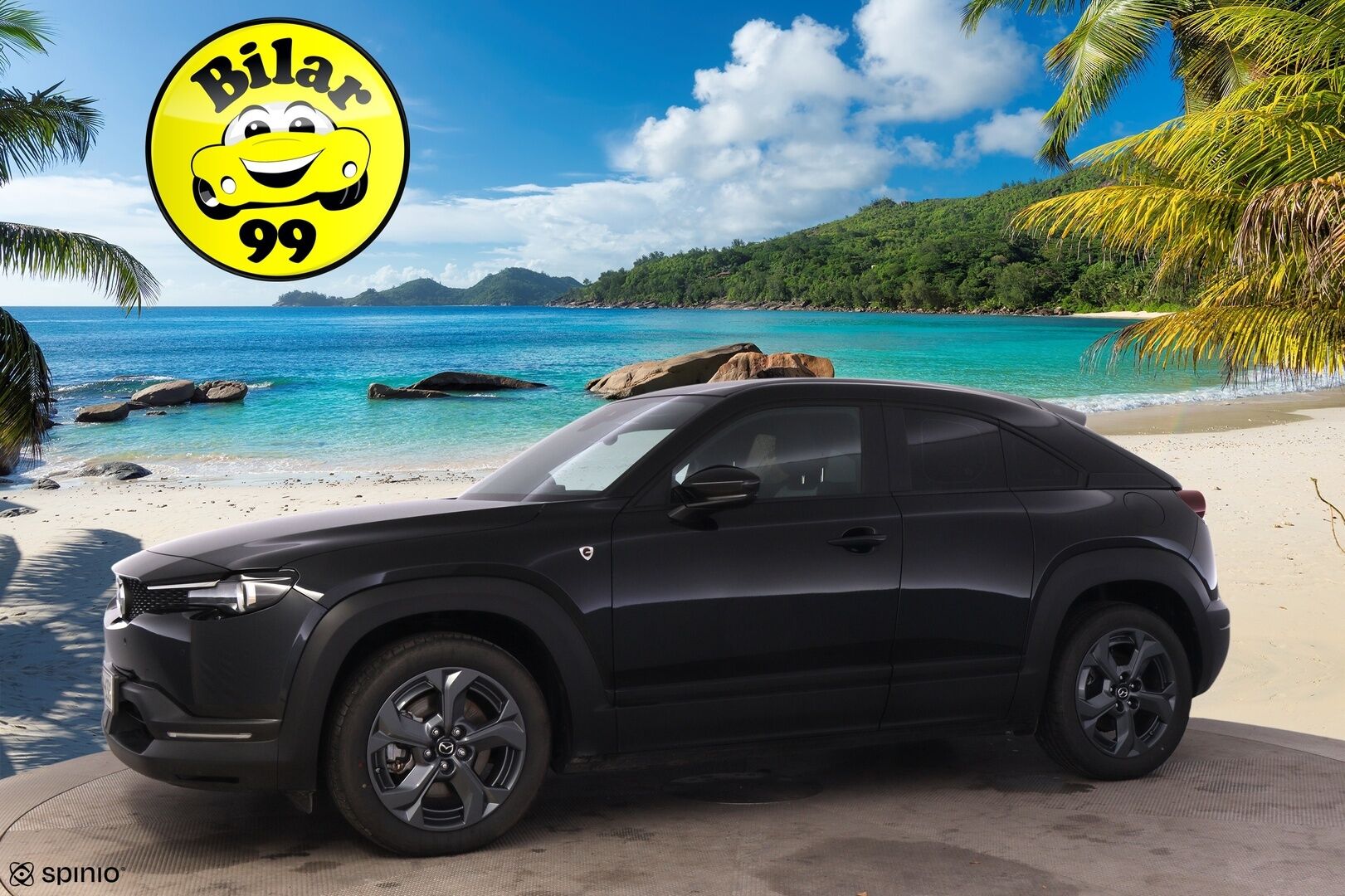 Mazda MX-30 2024 e-Skyactiv R-EV Exclusive-Line *Suomi-auto / Adapt.vak / P-kamera / LED / HUD / 2x vanteet ja renkaat* - Erinomaisesti varusteltu! / 2x vanteet / Huippukuntoiset renkaat / Vaihtoehto uudelle! - HULLU BLACKWEEK KORKOTARJOUS 2,49%