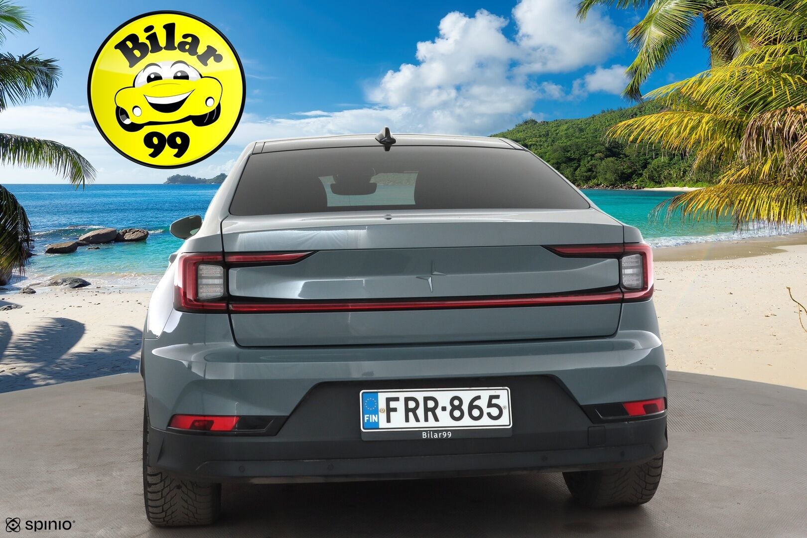 Polestar 2 2021 Launch Edition, 300kW, 78kWh * ACC / H&K / Koukku / Muistipenkki / Pixel LED / 360° / Lasikatto / Keyless * - Akku kuntotarkastettu / Merkkihuollettu