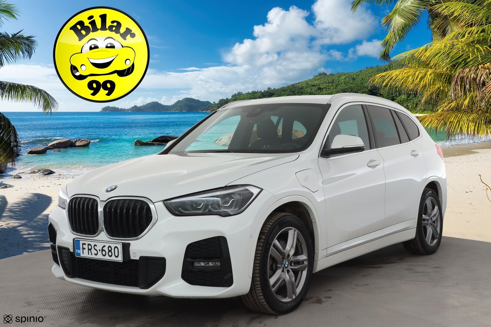 BMW X1 2021 F48 xDrive25e A Business M Sport * Vakkari / Hifi / Puolinahat / P.kamera / Sporttipenkit / LED * - Kahdet Renkaat