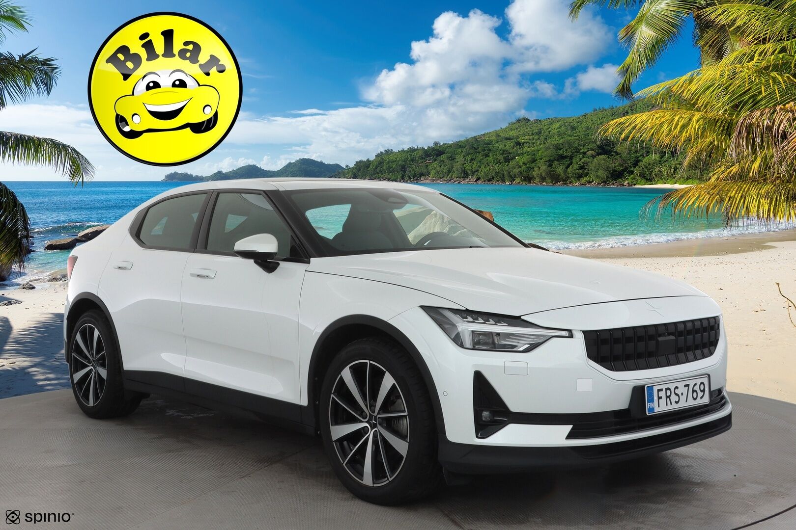 Polestar 2 2021 Launch Edition, 300kW, 78kWh - Pilot&Plus | Vetokoukku | Harman&Kardon | Lasikatto | 360-Kamera | Pixel LED | 2x Renkaat Aluvantein | Supervarusteet!