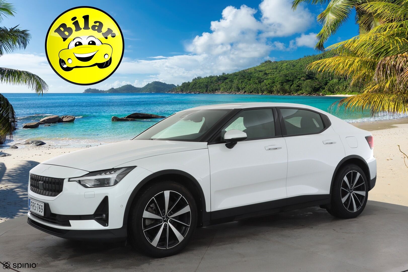 Polestar 2 2021 Launch Edition, 300kW, 78kWh - Pilot&Plus | Vetokoukku | Harman&Kardon | Lasikatto | 360-Kamera | Pixel LED | 2x Renkaat Aluvantein | Supervarusteet!