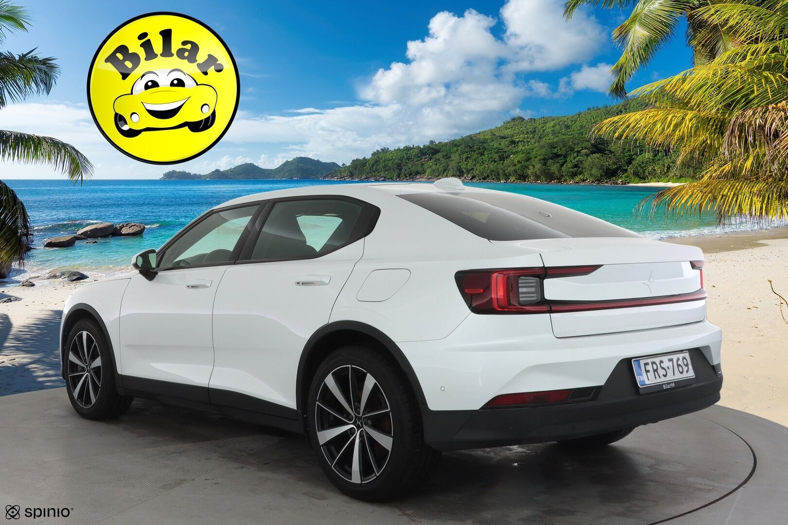 Polestar 2 2021 Launch Edition, 300kW, 78kWh - Pilot&Plus | Vetokoukku | Harman&Kardon | Lasikatto | 360-Kamera | Pixel LED | 2x Renkaat Aluvantein | Supervarusteet!