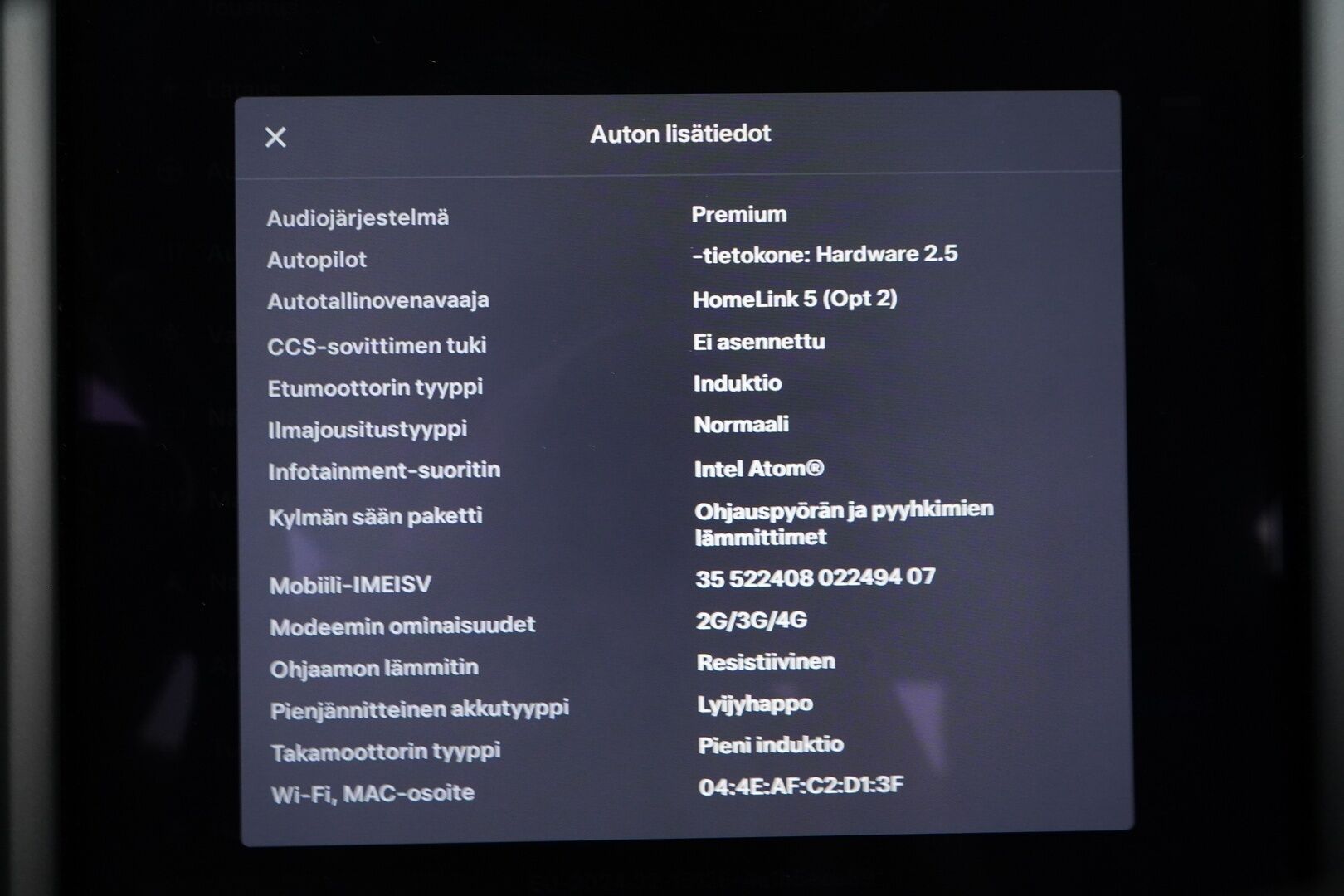 Tesla Model S 2018 75 D *Kamera / ACC / Panorama / Esilämmitys / 2x Renkaat *