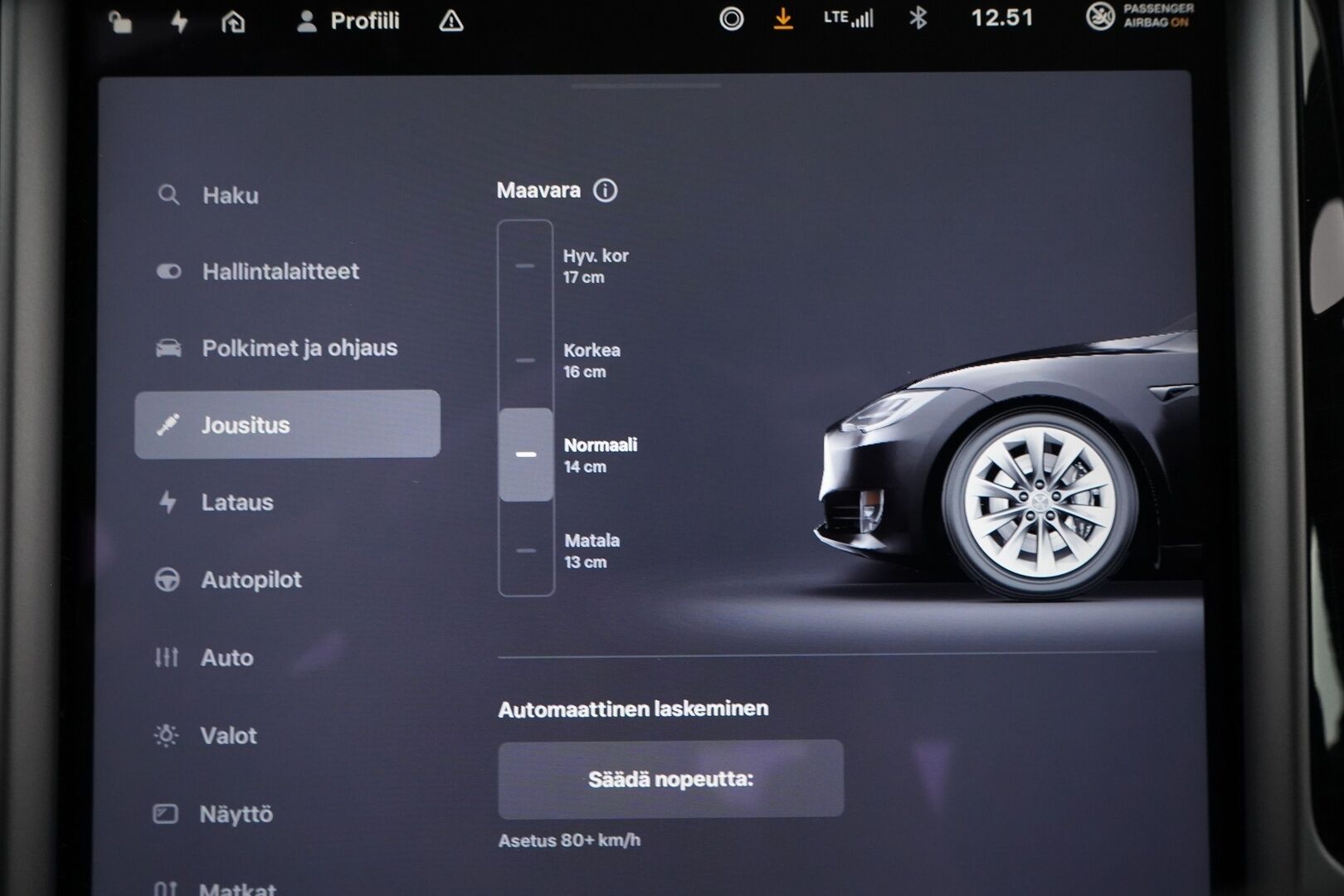 Tesla Model S 2018 75 D *Kamera / ACC / Panorama / Esilämmitys / 2x Renkaat *