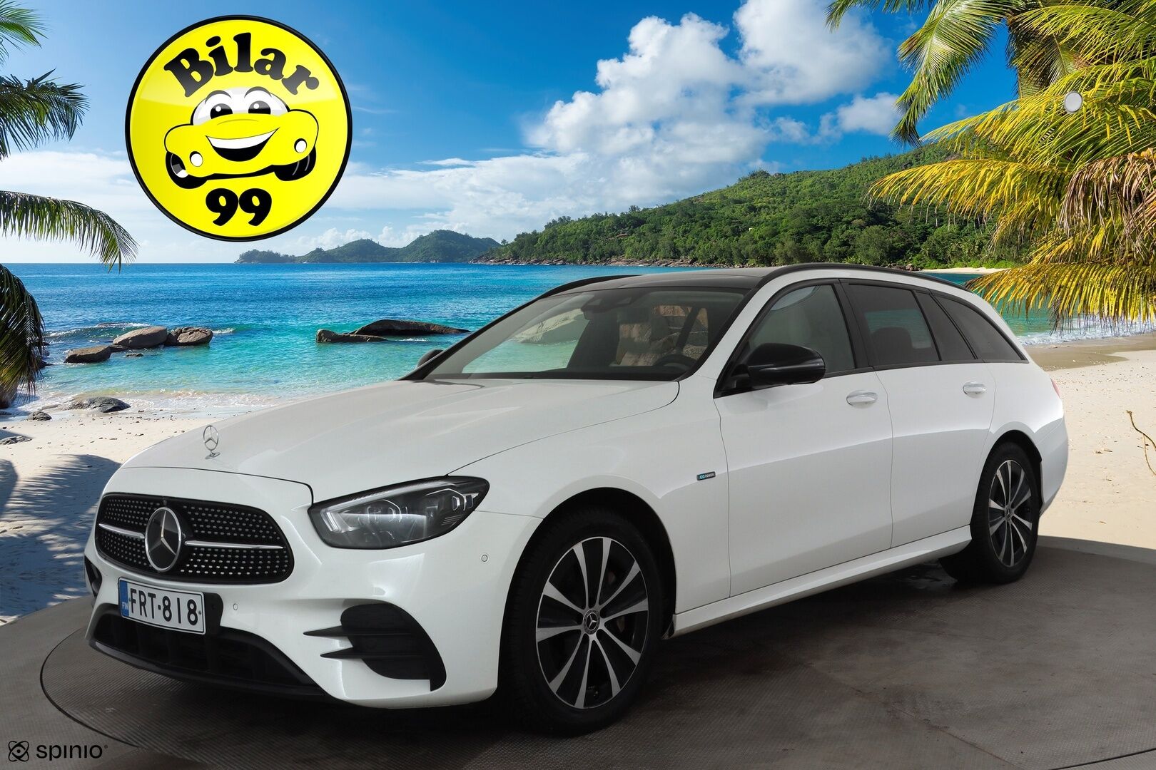 Mercedes-Benz E 2021 300 de 4MATIC T A Business Avantgarde EQ Power AMG* Koukku / Distronic / 360° / Multibeam / Widescreen / HUD /Burmester* - AMG / Panorama / Comfort-penkit Muistilla / Akku kuntotarkastettu / Kahdet renkaat aluvanteilla