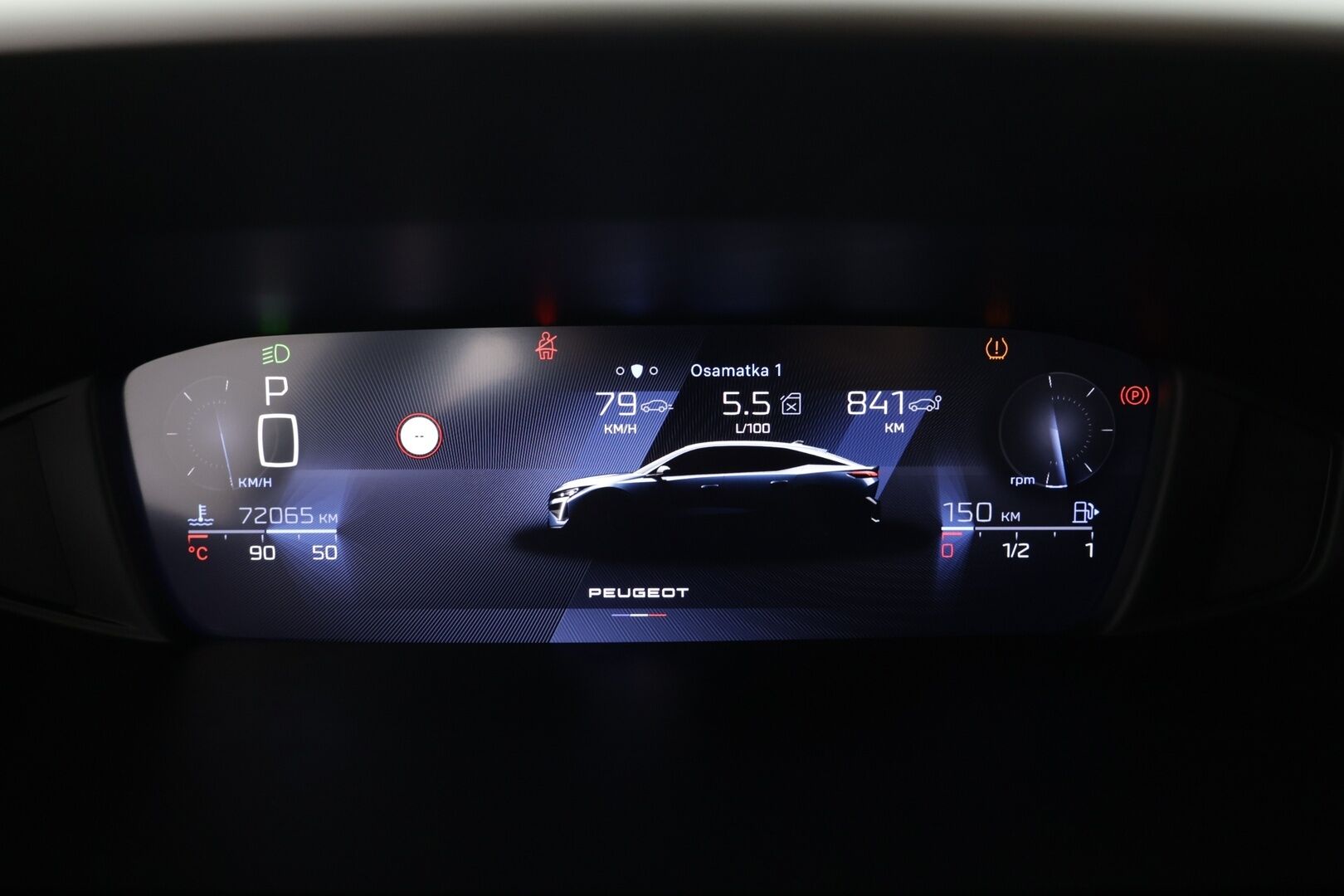 Peugeot 408 2024 Allure PureTech 130 EAT8-automaatti/ ACC/ Lämmitettävä tuulilasi/ Merkkihuollettu/ Puolinahkasisusta