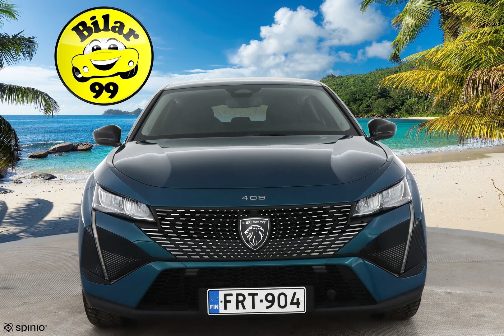 Peugeot 408 2024 Allure PureTech 130 EAT8-automaatti - | Mahtava Metalliväri | ACC | 350-kamerat | Lämmitettävä tuulilasi