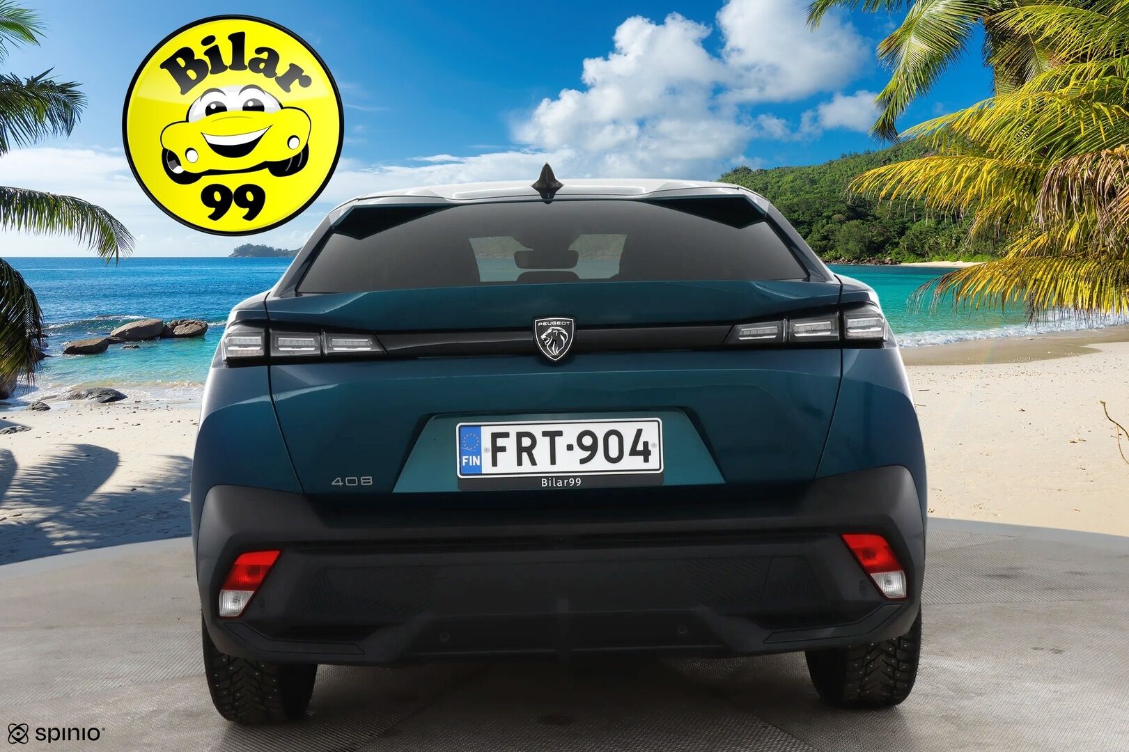 Peugeot 408 2024 Allure PureTech 130 EAT8-automaatti - | Mahtava Metalliväri | ACC | 350-kamerat | Lämmitettävä tuulilasi