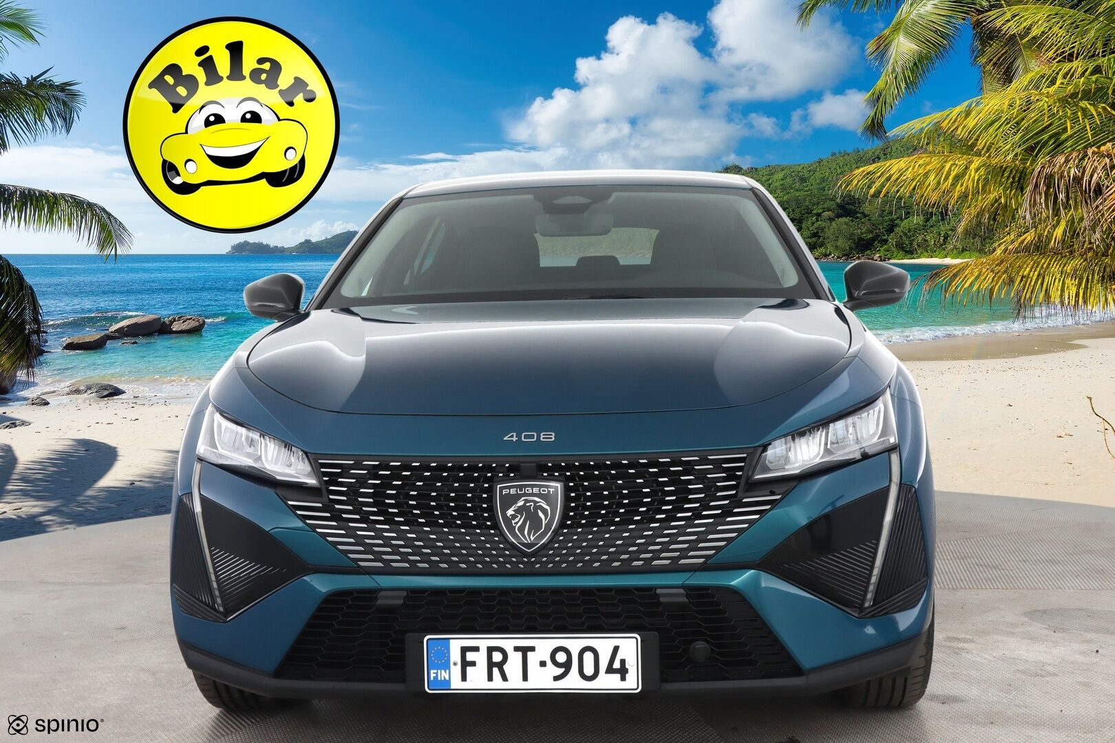 Peugeot 408 2024 Allure PureTech 130 EAT8-automaatti - | Mahtava Metalliväri | ACC | 360-kamerat | Lämmitettävä tuulilasi