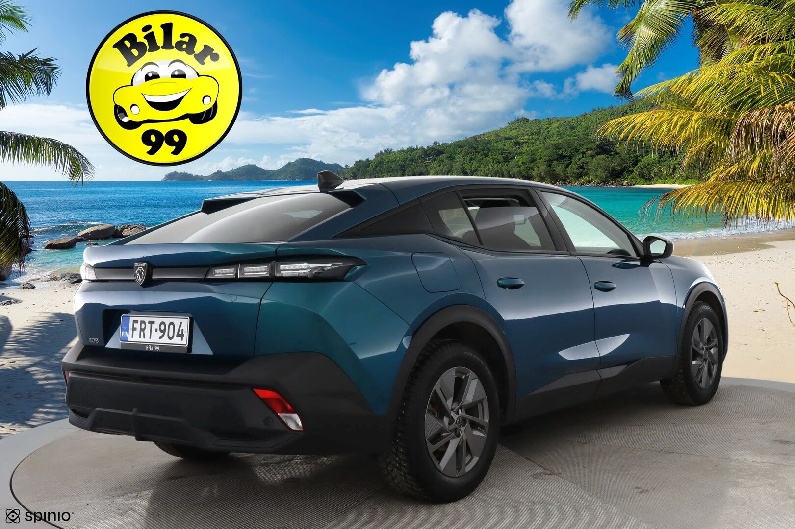 Peugeot 408 2024 Allure PureTech 130 EAT8-automaatti/ ACC/ Lämmitettävä tuulilasi/ Merkkihuollettu/ Puolinahkasisusta