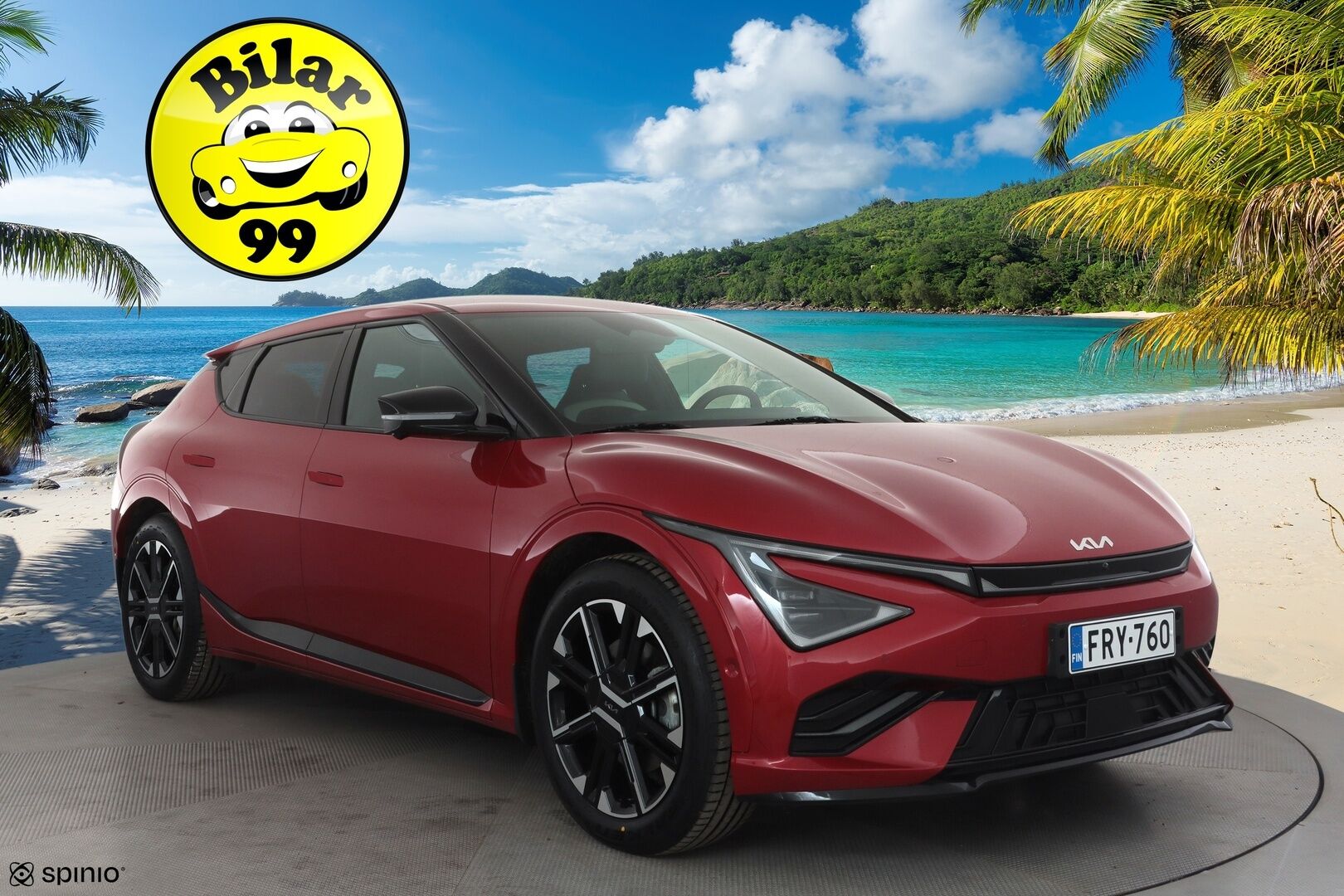 Kia EV6 2025 GT-Line AWD 84kWh 325hv Comfort * Facelift / SCC / ILP / Widescreen / Meridian / Muistipenkki / 360-Kamera * - Suomi-auto / Kahdet Renkaat / Uudempi malli! - HULLUT AVAJAISHULINAT KORKOTARJOUS 3,29 %