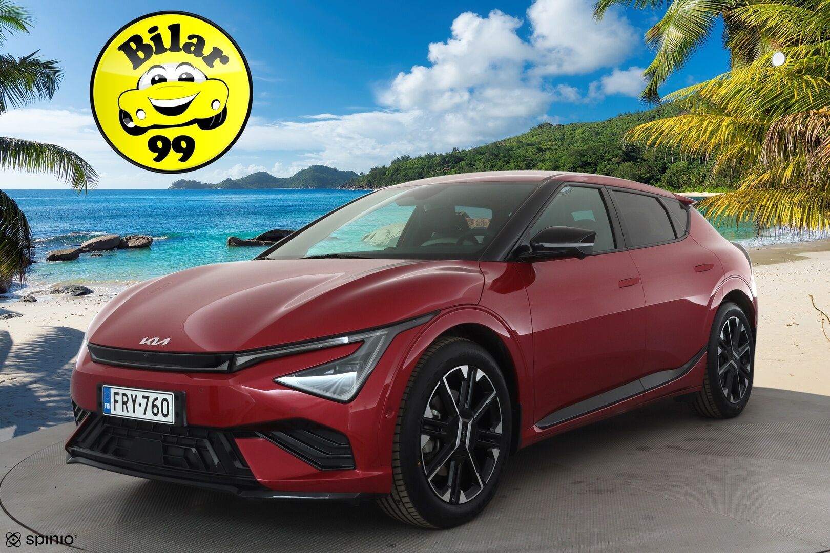 Kia EV6 2025 GT-Line AWD 84kWh 325hv Comfort * Facelift / SCC / ILP / Widescreen / Meridian / Muistipenkki / 360-Kamera * - Suomi-auto / Kahdet Renkaat / Uudempi malli! - HULLUT AVAJAISHULINAT KORKOTARJOUS 3,29 %