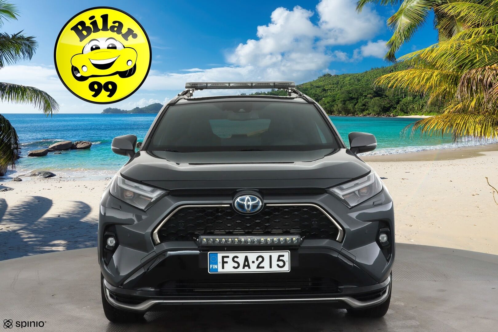 Toyota RAV4 Plug-in 2024 2,5 Hybrid AWD-i Active Plus Edition * ACC / LED / Lisävalot / P.kamera / Sähköpenkki / Kaistavahti / Navi / Keyless * - 1-om Suomi-auto / Kahdet renkaat aluvanteilla 