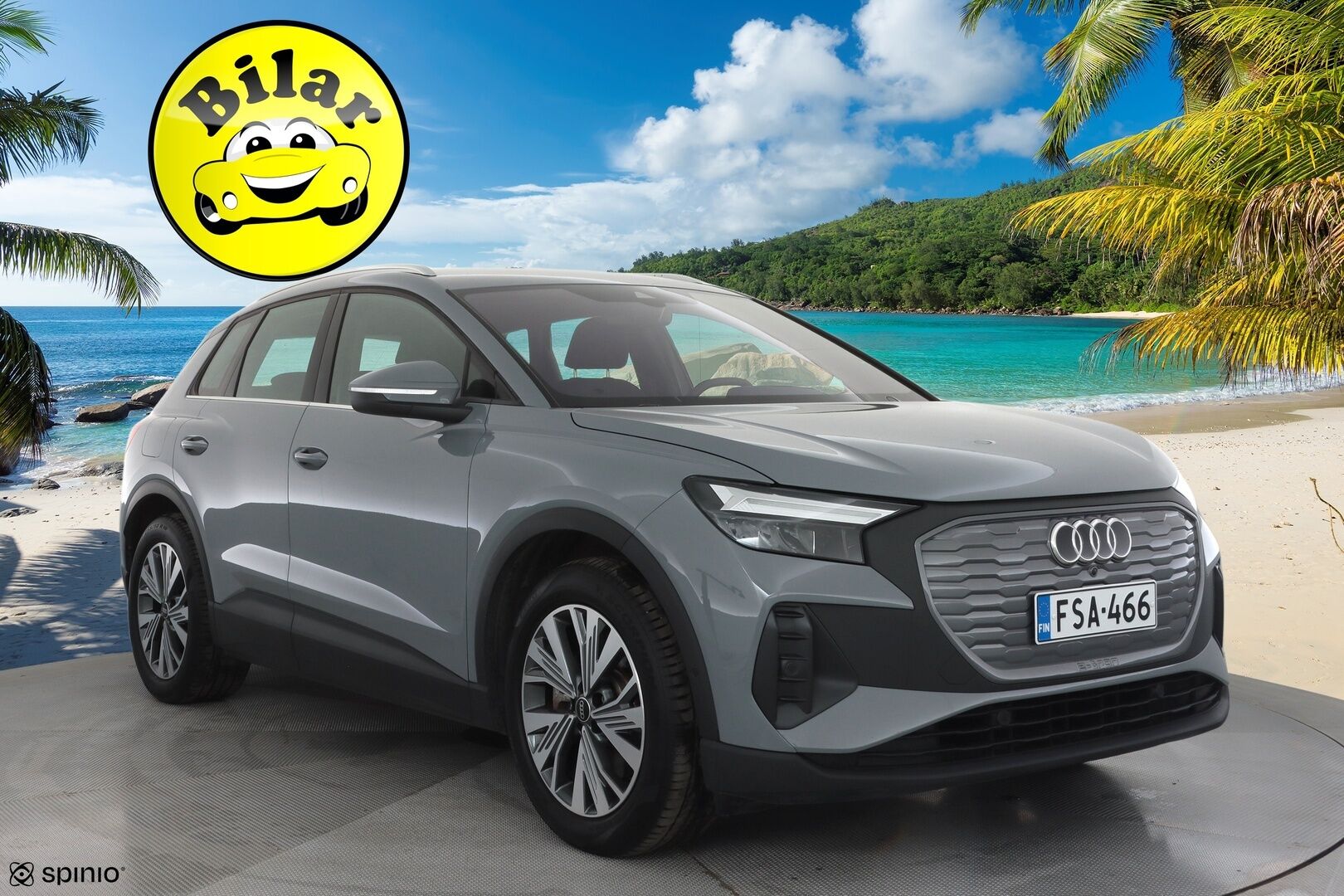 Audi Q4 e-tron 2024 SUV 45 e-tron quattro Progress - | ACC | ILP | Koukku | P.Kamera | LED | Ratinlämmitys | Digimittaristo | Keyless | Apple&Android | 1.Om suomi-auto | Kahdet Renkaat | Merkkihuollettu |