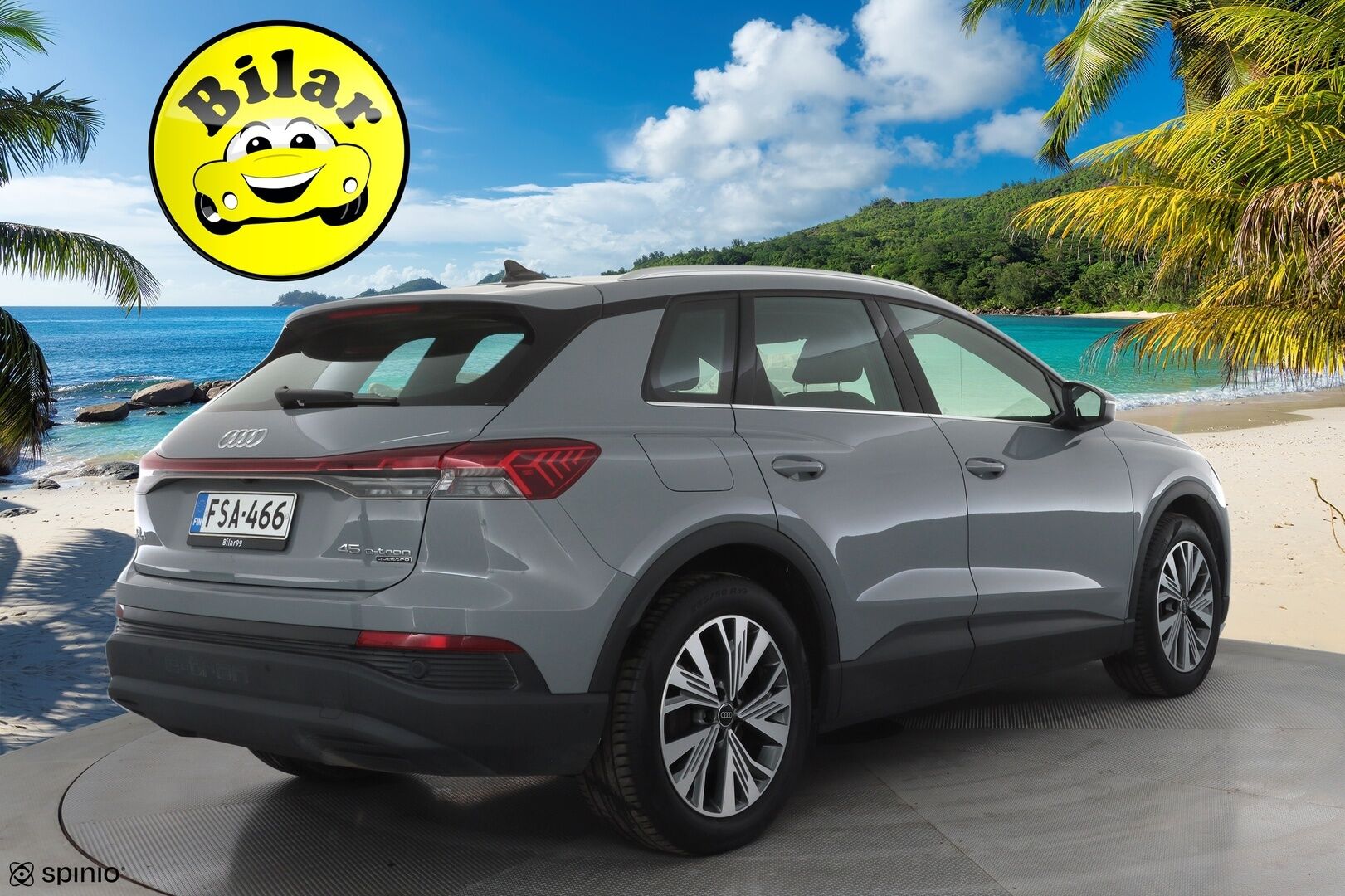 Audi Q4 e-tron 2024 SUV 45 e-tron quattro Progress - | ACC | ILP | Koukku | P.Kamera | LED | Ratinlämmitys | Digimittaristo | Keyless | Apple&Android | 1.Om suomi-auto | Kahdet Renkaat | Merkkihuollettu |