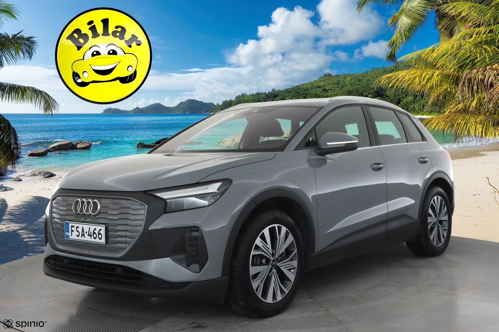 Audi Q4 e-tron 2024 SUV 45 e-tron quattro Progress - | ACC | ILP | Koukku | P.Kamera | LED | Ratinlämmitys | Digimittaristo | Keyless | Apple&Android | 1.Om suomi-auto | Kahdet Renkaat | Merkkihuollettu |