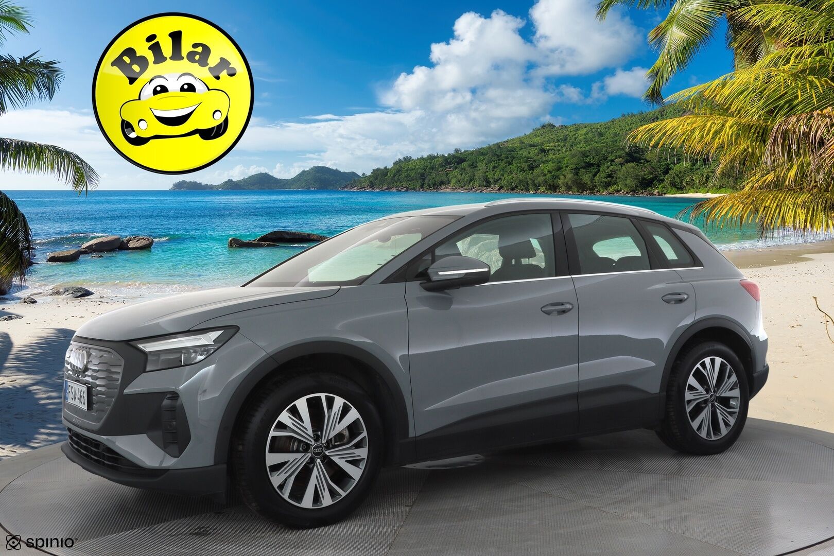 Audi Q4 e-tron 2024 SUV 45 e-tron quattro Progress - | ACC | ILP | Koukku | P.Kamera | LED | Ratinlämmitys | Digimittaristo | Keyless | Apple&Android | 1.Om suomi-auto | Kahdet Renkaat | Merkkihuollettu |