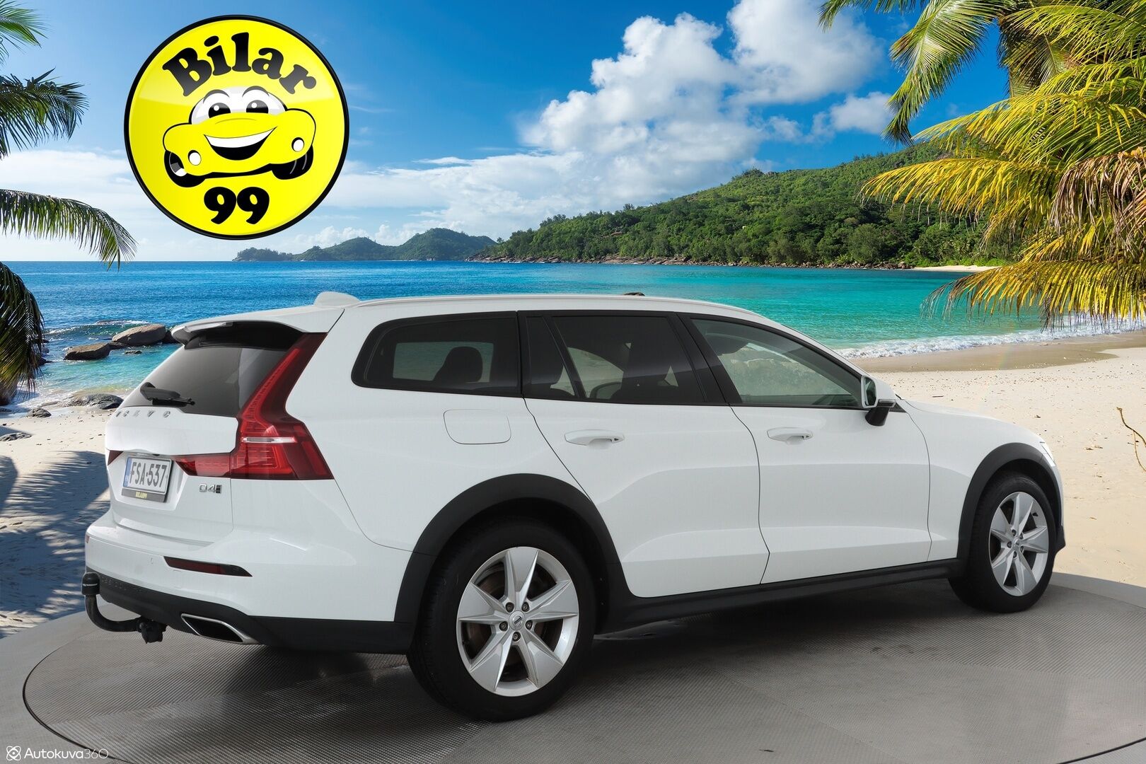 Volvo V60 Cross Country 2020 D4 AWD aut ** Webasto / Koukku / Adapt.Vakkari / P.Kamera / LED-valot / Navi / Kaistavahti / KeylessGO ** - 3,99 % KORKOTARJOUS TÄHÄN AUTOON - 2x Renkaat