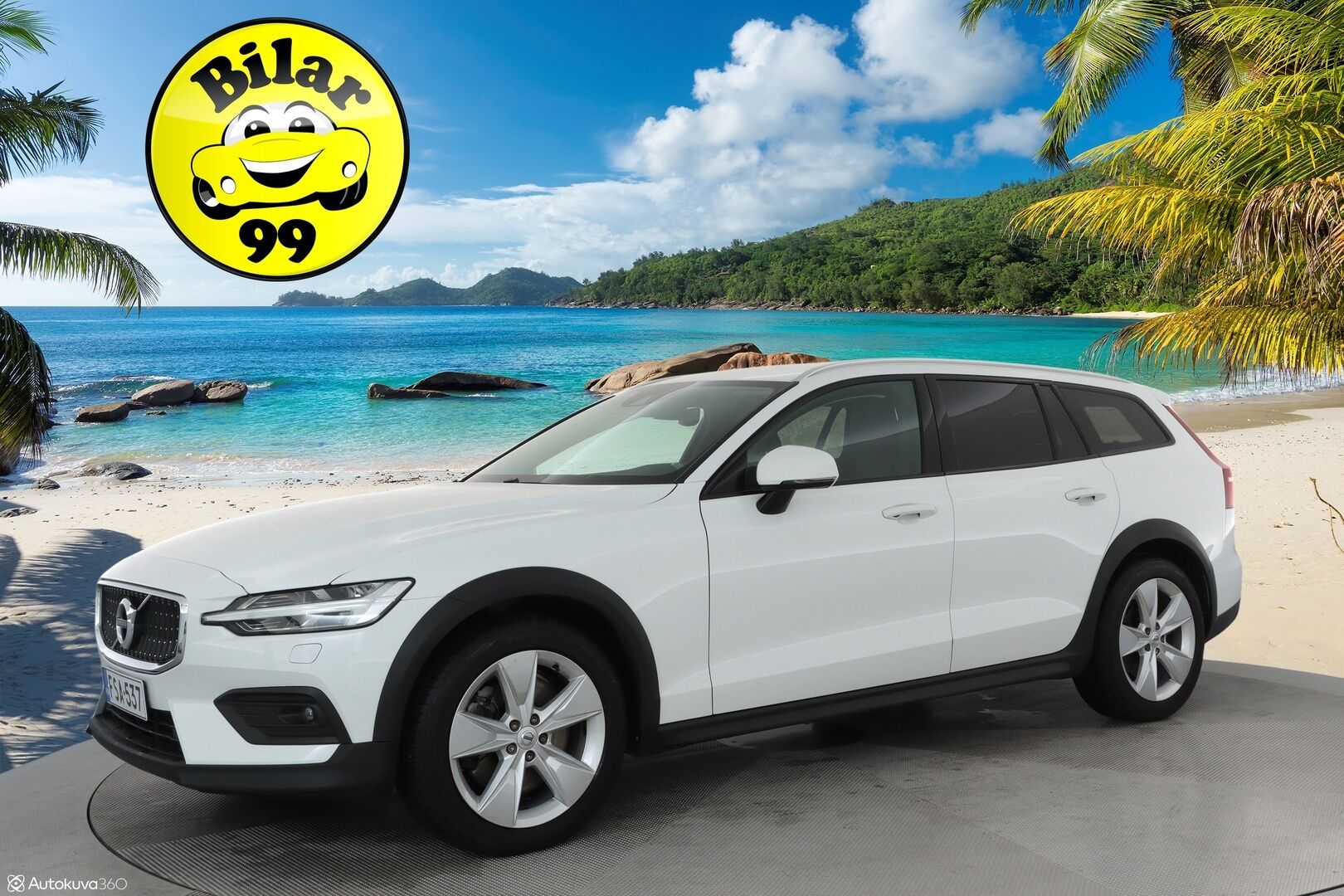 Volvo V60 Cross Country 2020 D4 AWD aut ** Webasto / Koukku / Adapt.Vakkari / P.Kamera / LED-valot / Navi / Kaistavahti / KeylessGO ** - 3,99 % KORKOTARJOUS TÄHÄN AUTOON - 2x Renkaat